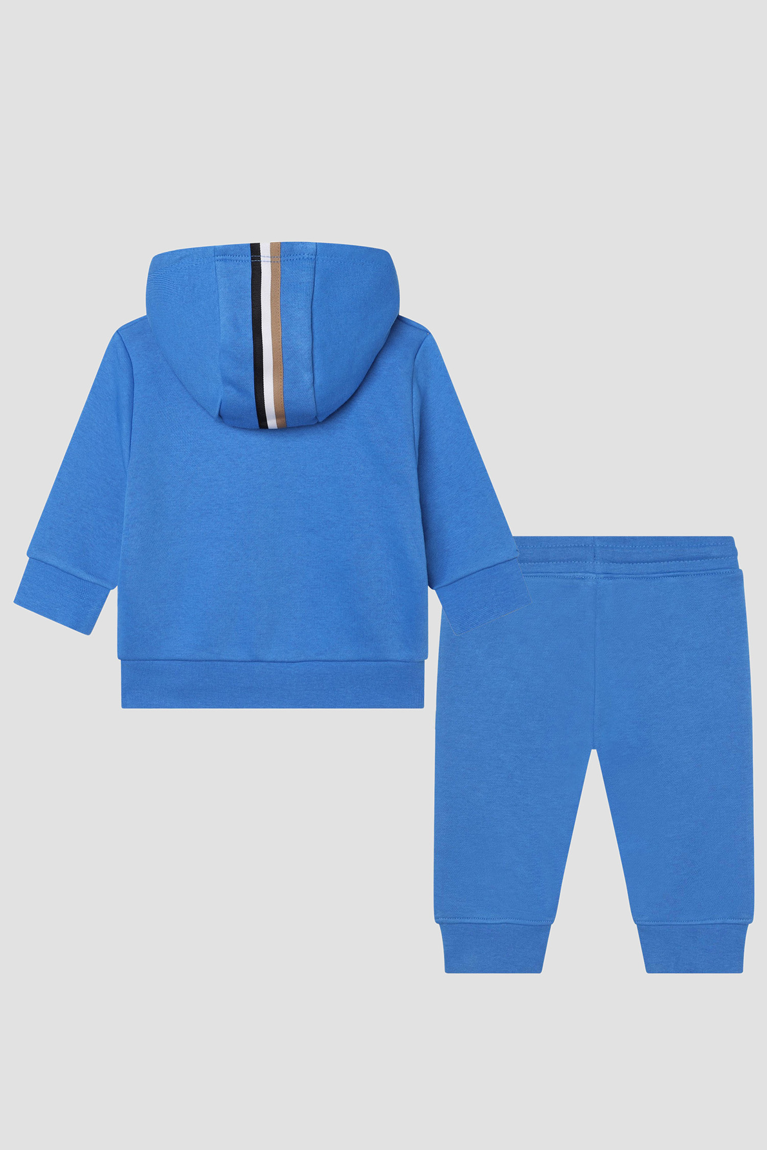 Детский синий спортивный костюм (кофта, брюки) BOSS kids J08085;846