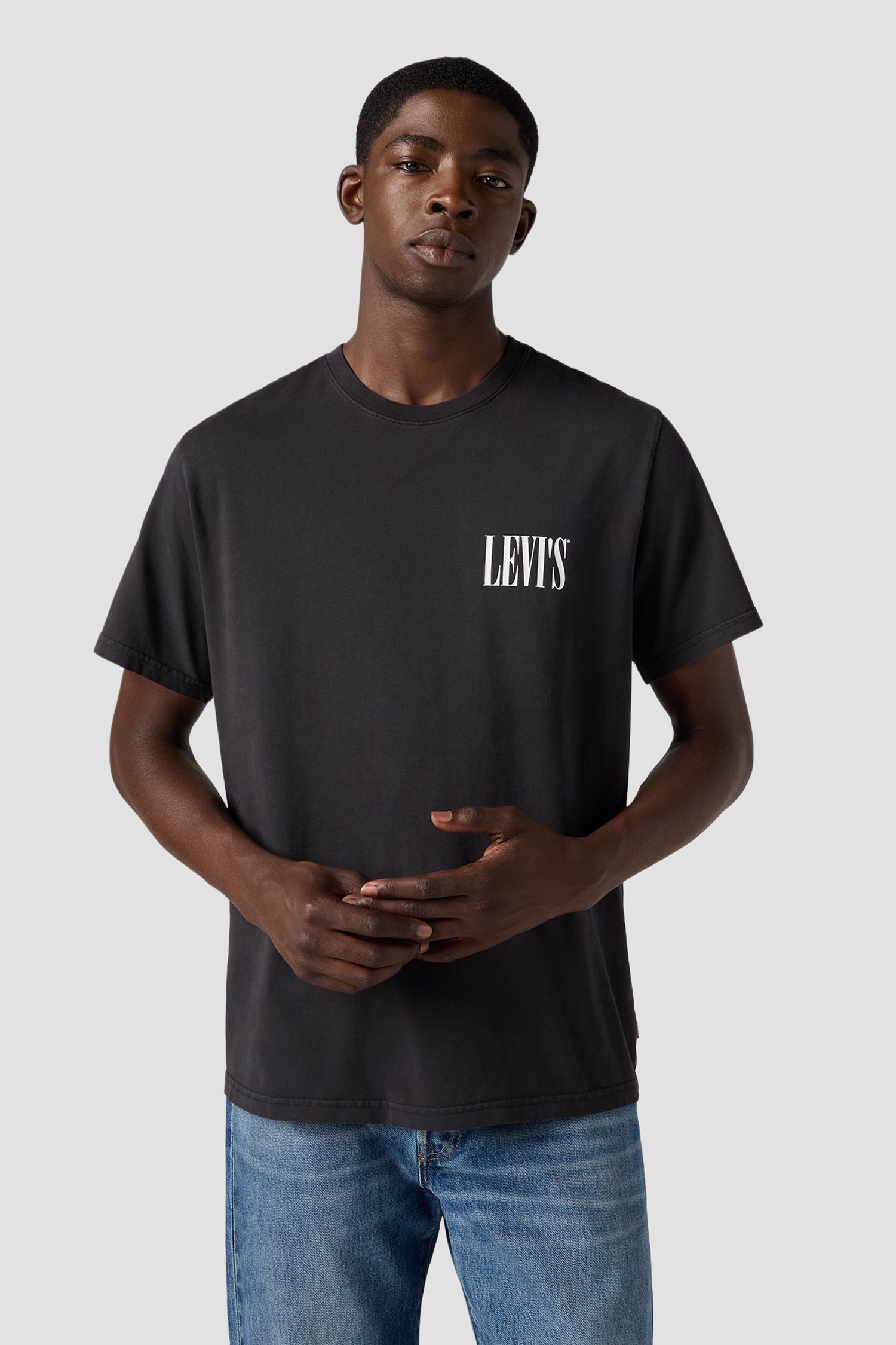 Мужская черная футболка Levi’s® 16143;1685
