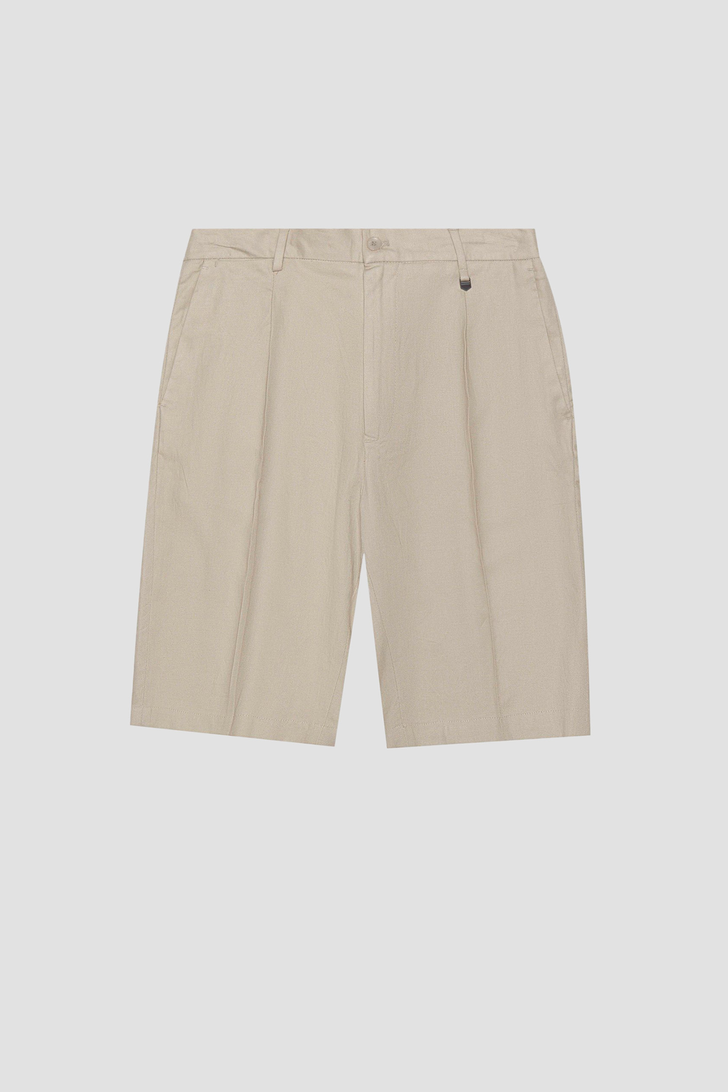 Мужские бежевые льняные шорты Antony Morato MMSH00204.FA800126;2081