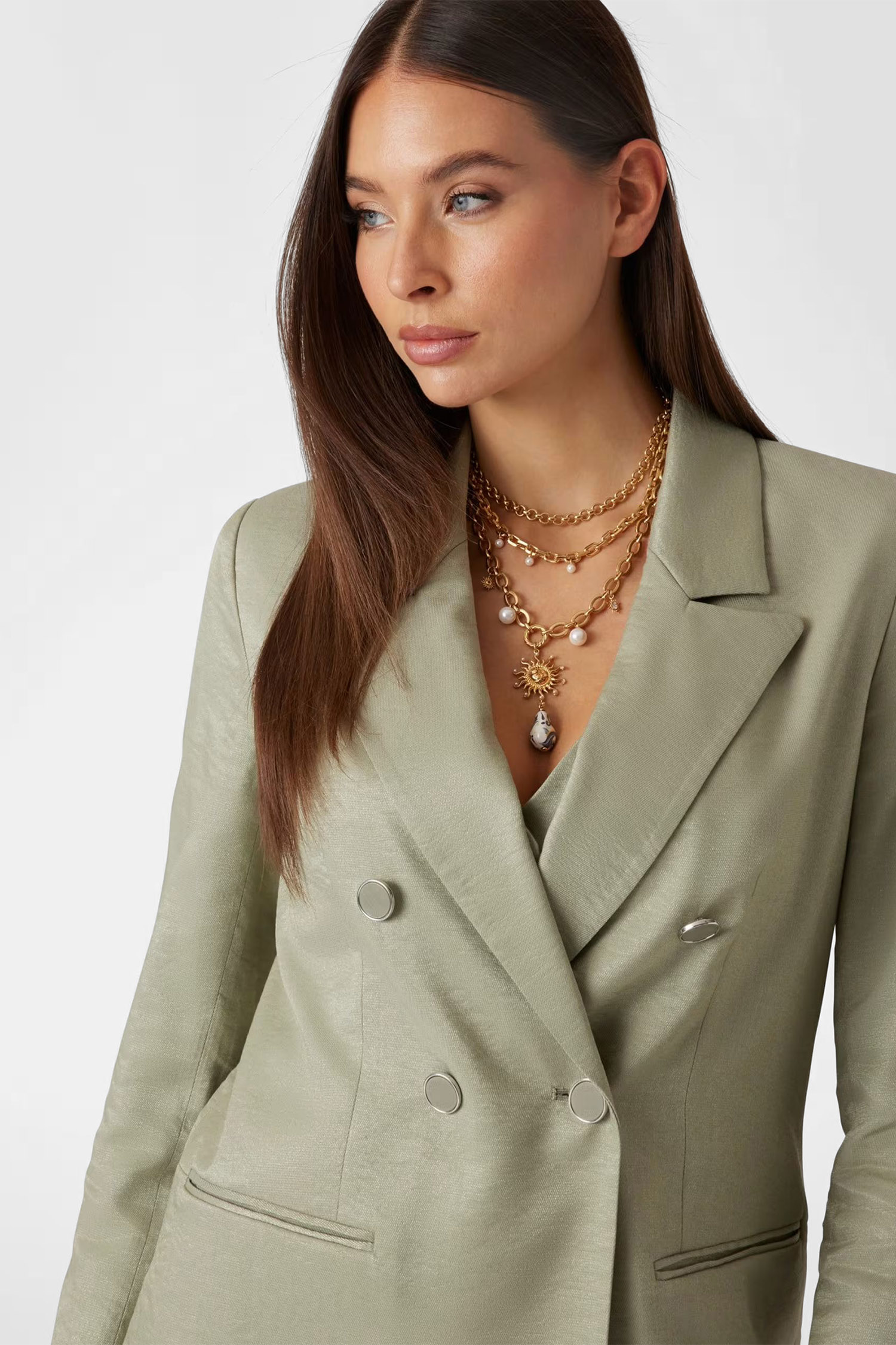 Жіночий зелений жакет Guess W5GN63.WH5F0;F83S