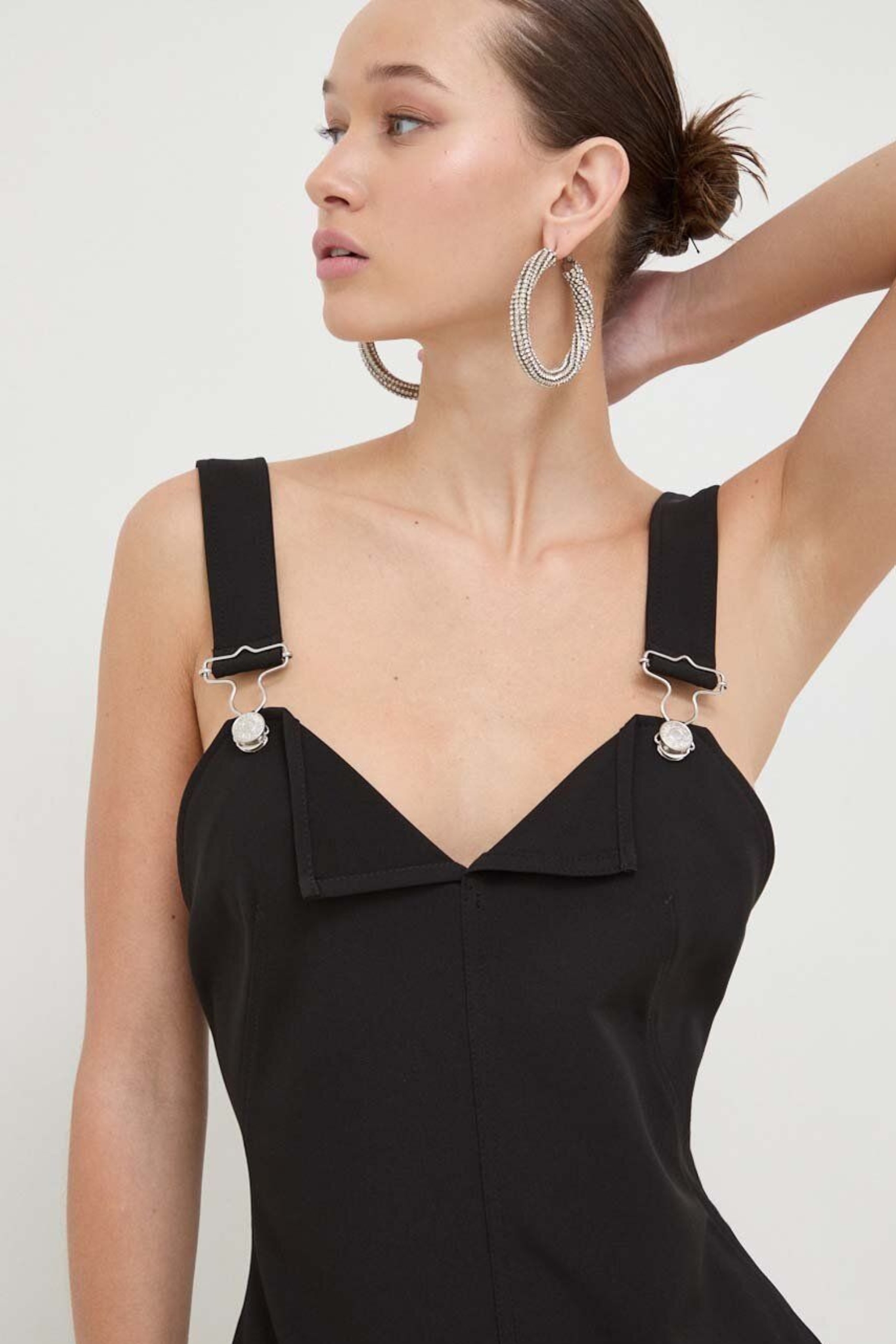 Жіночий чорний сарафан Moschino A0454.3225;0555