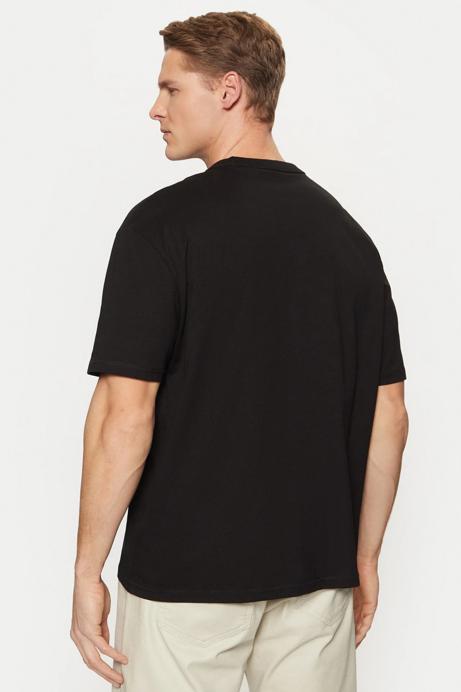 Мужская черная футболка Guess M5RI35.K8FQ4;JBLK