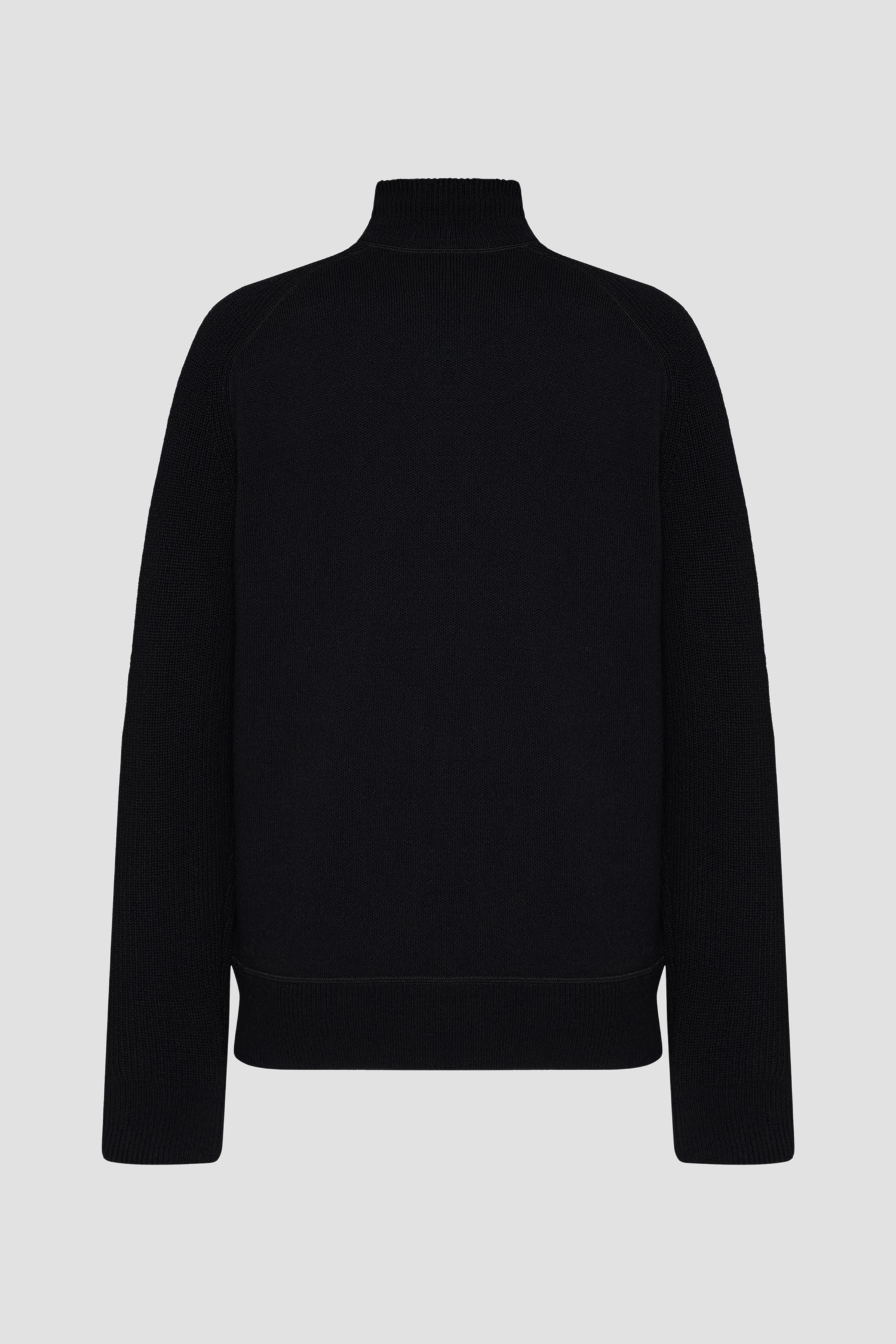 Чоловічий чорний вовняний кардиган BOSS 50550011;001