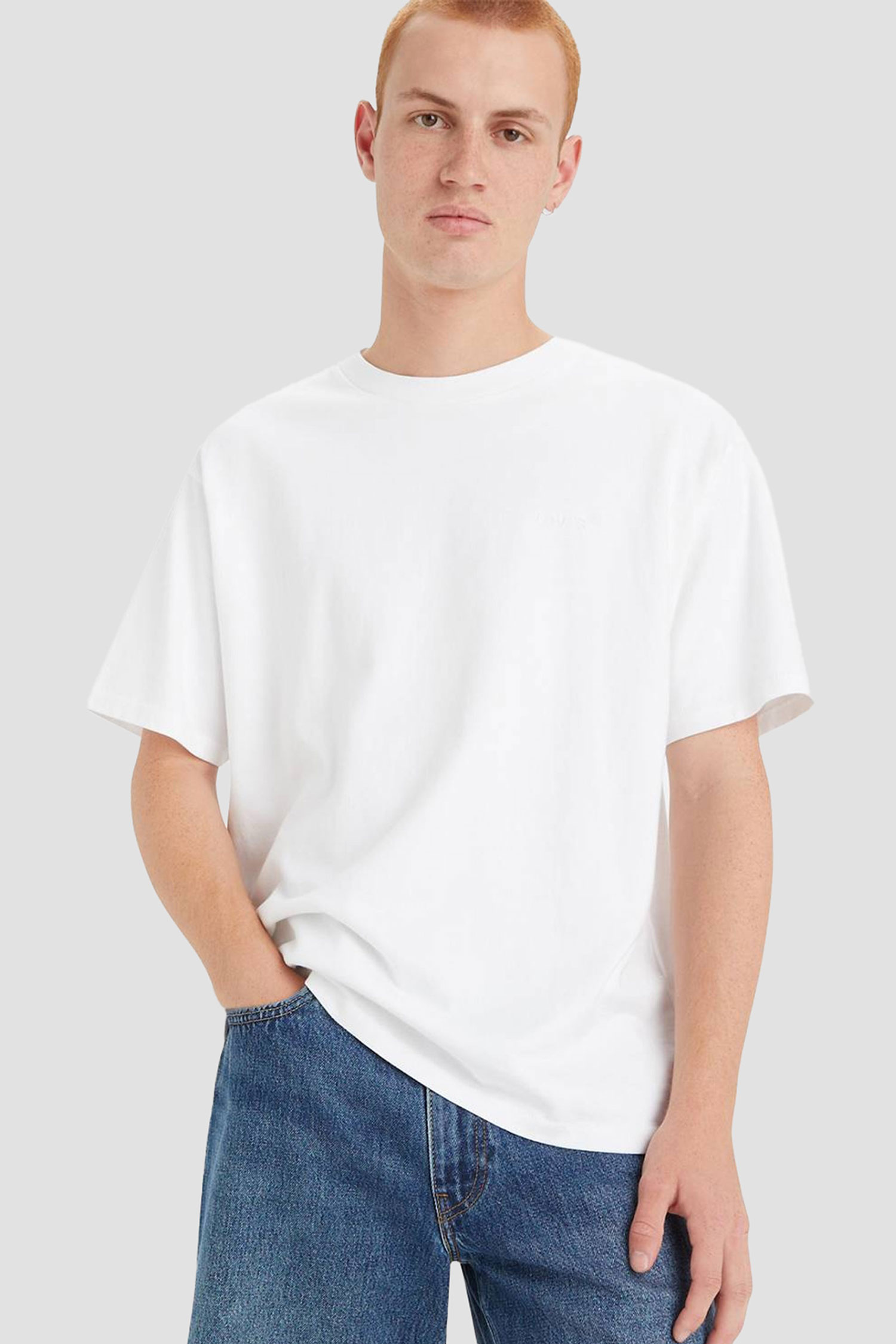 Мужская белая футболка Levi’s® A0637;0000