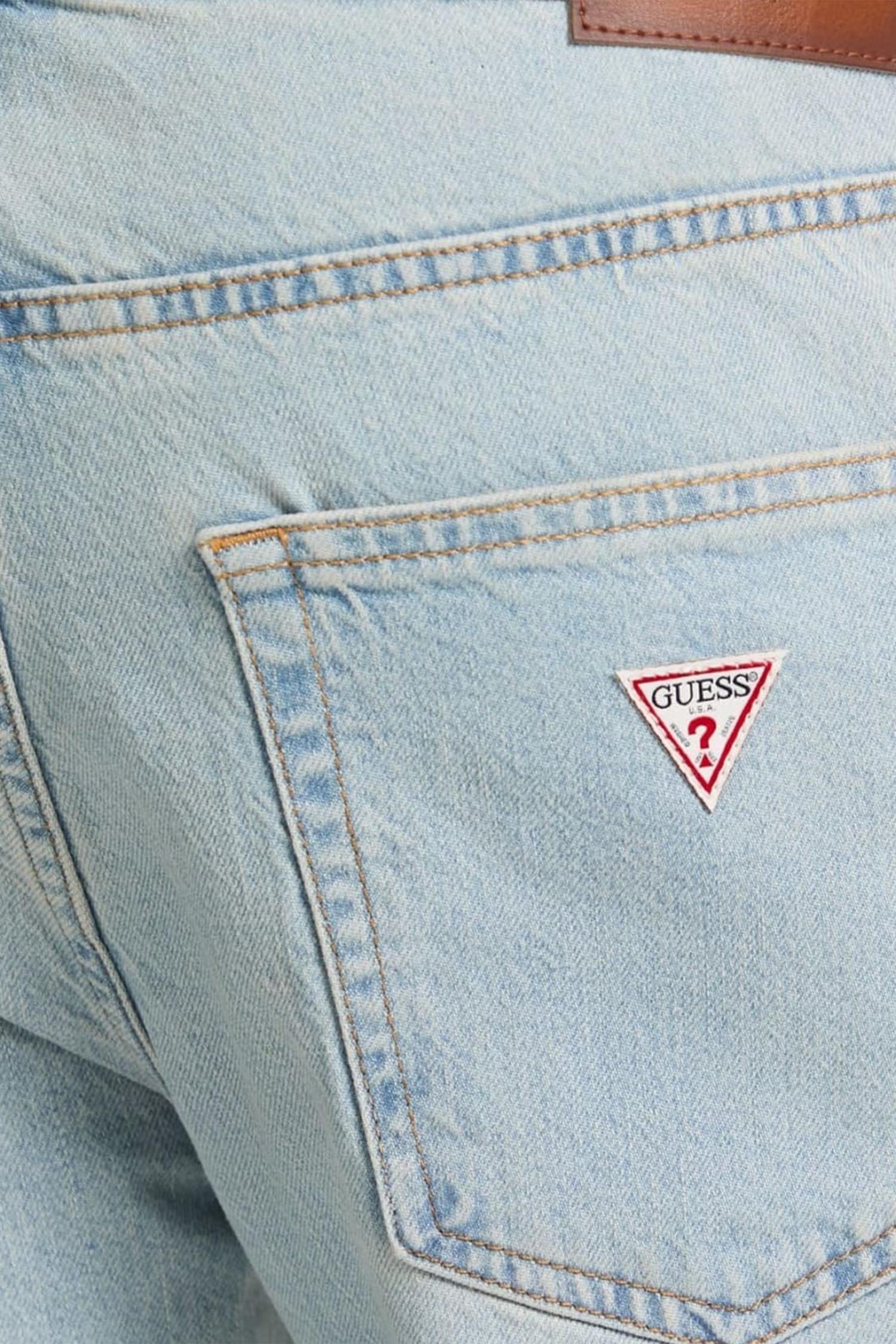 Чоловічі блакитні джинси Guess Jeans M5RAB3.D5DO1;GAL1