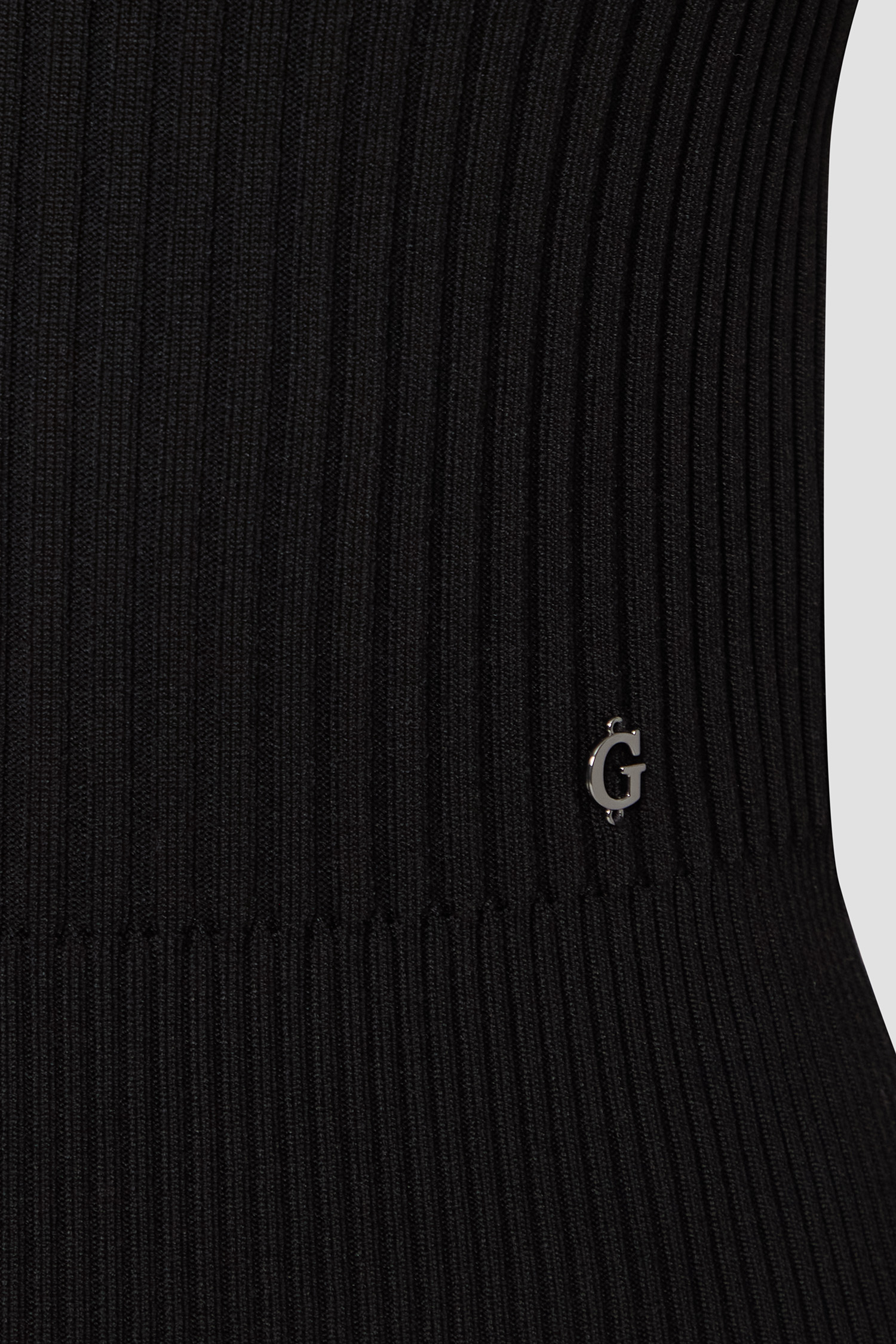 Жіночий чорний гольф Guess W5YR04.Z0040;JBLK