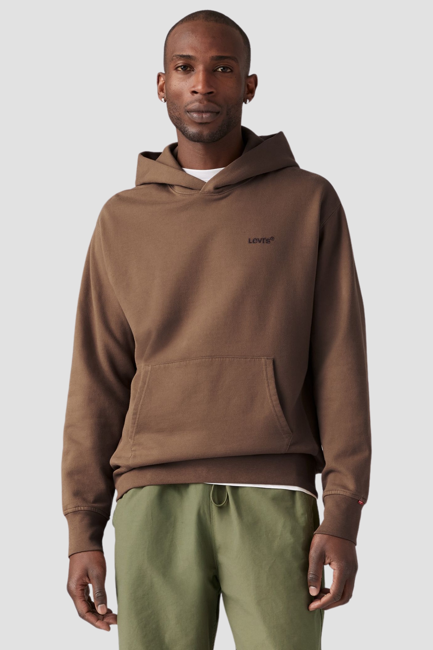 Чоловіче коричневе худі Levi’s® A8435;0011
