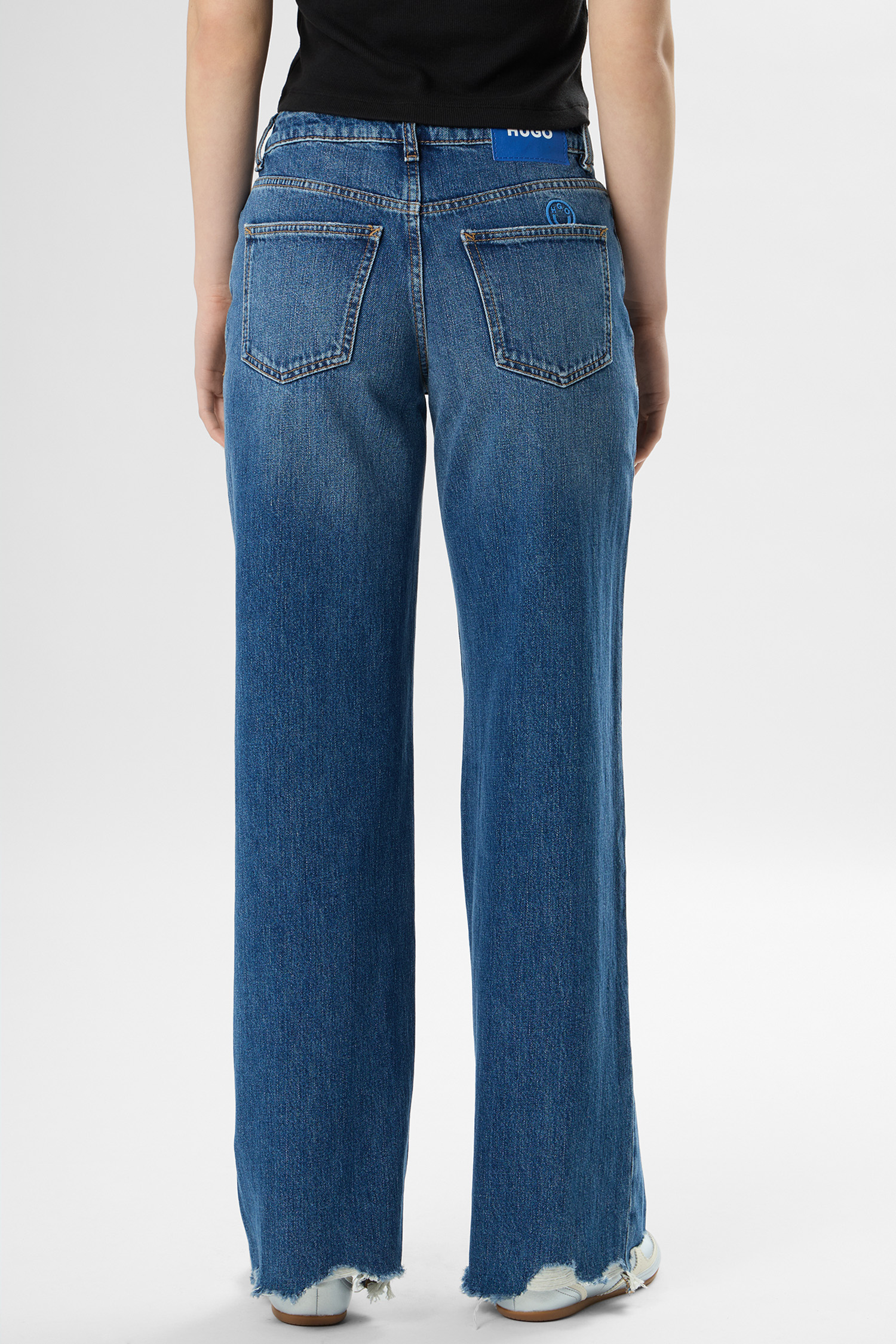 Женские голубые джинсы HUGO BLUE 50553025;422