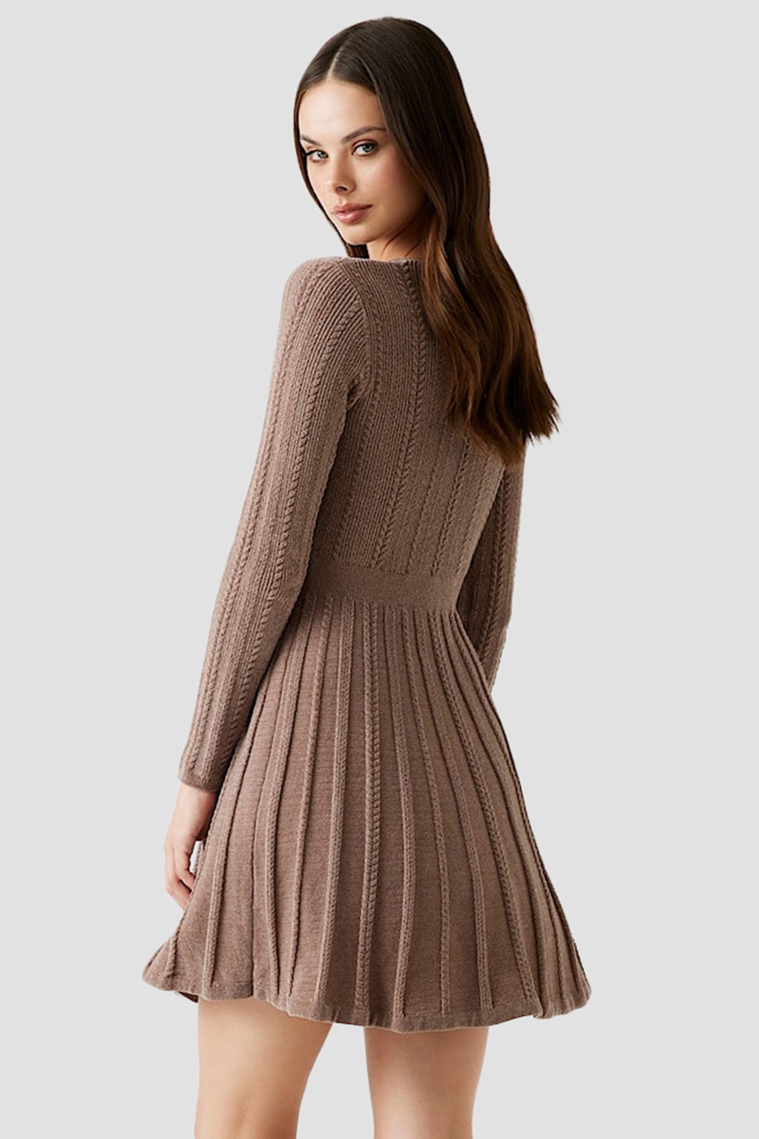 Жіноча коричнева сукня Guess W5BK79.Z3902;G1K8