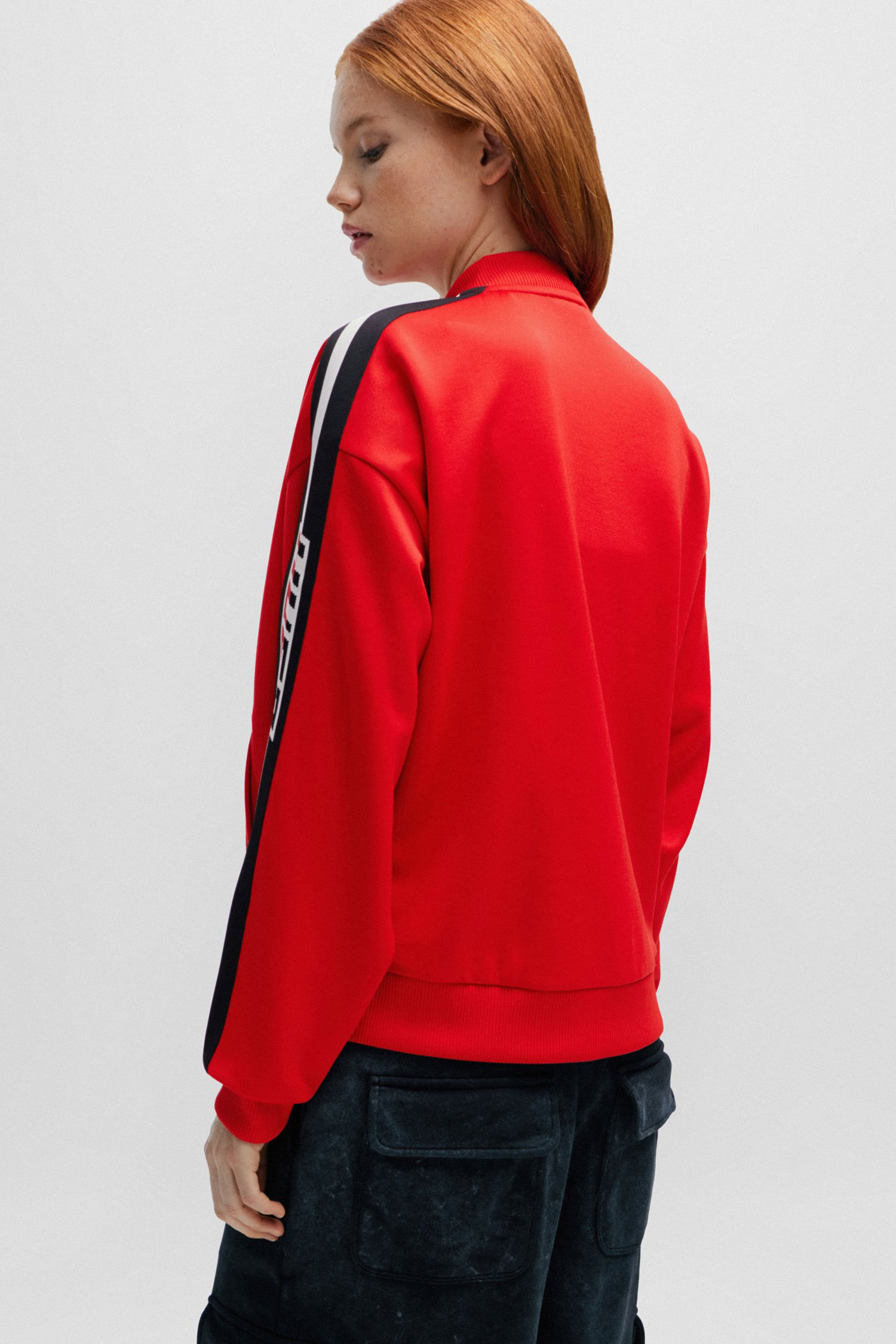 Женская красная спортивная кофта HUGO 50505185;693