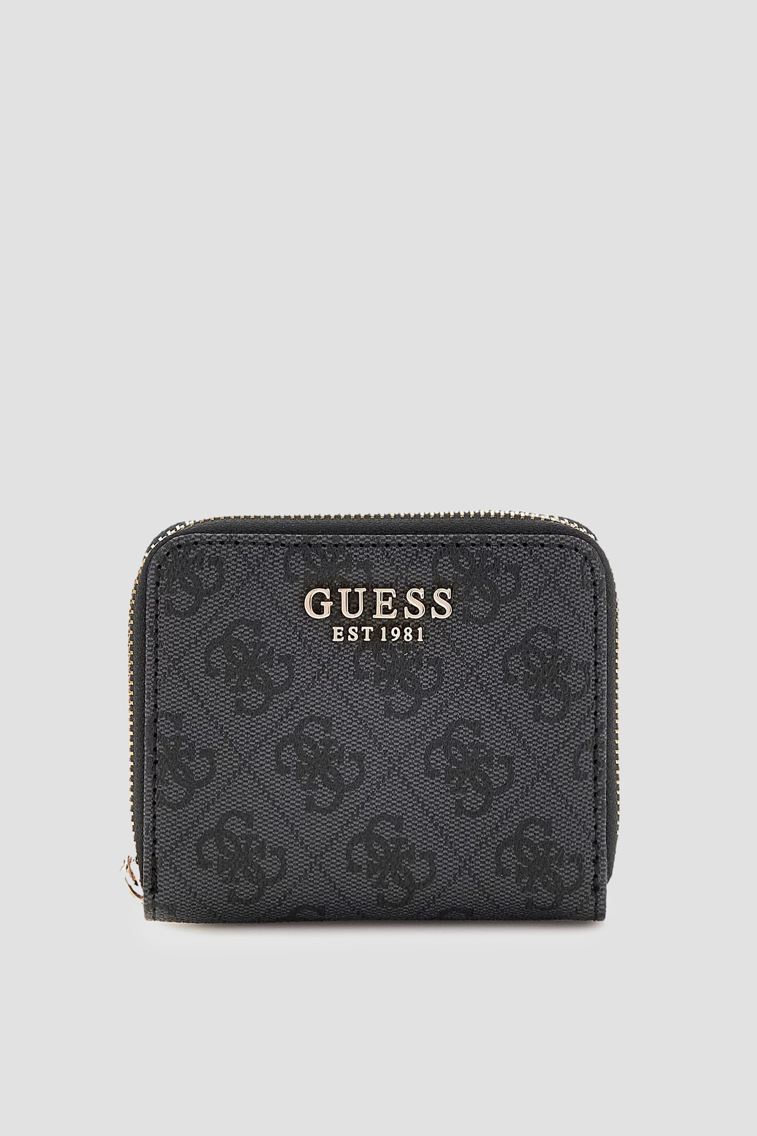 Женский серый кошелек с узором Guess SWSG85.00137;CLO