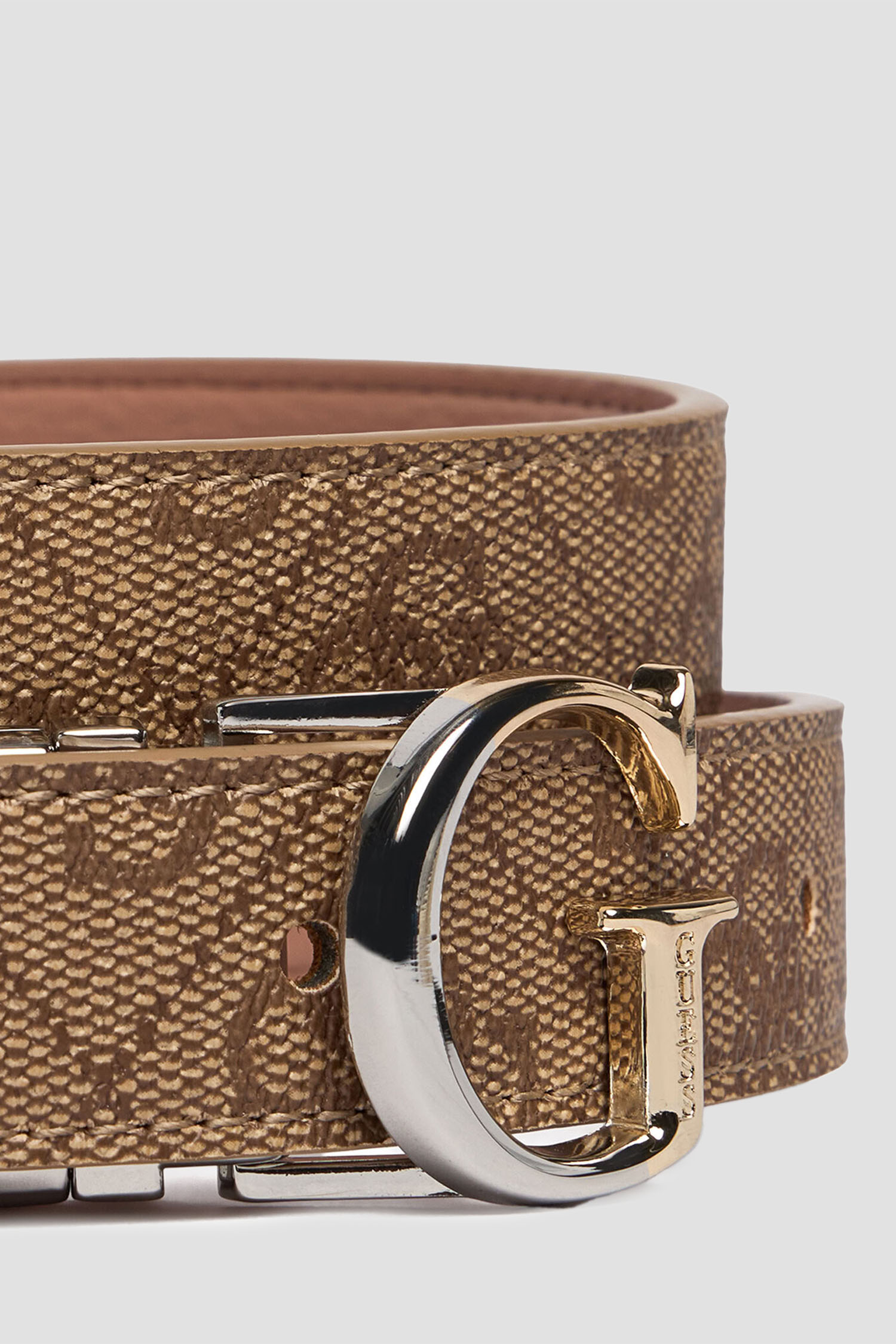 Женский бежевый двусторонний ремень Guess BW9325.P6115;LTL