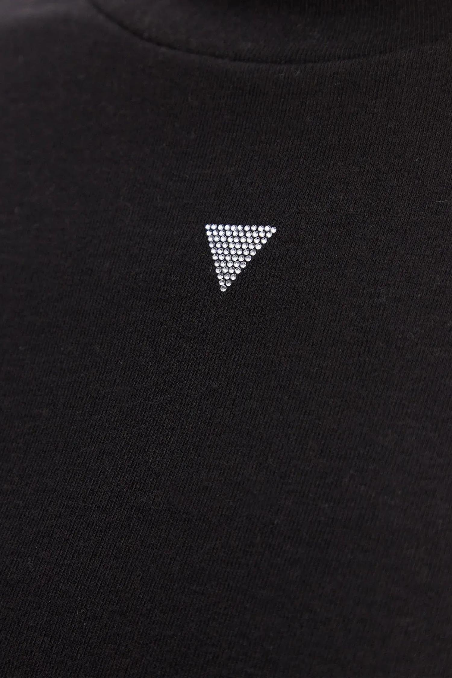 Жіноча чорна футболка Guess W6RP99.KCNH2;JBLK