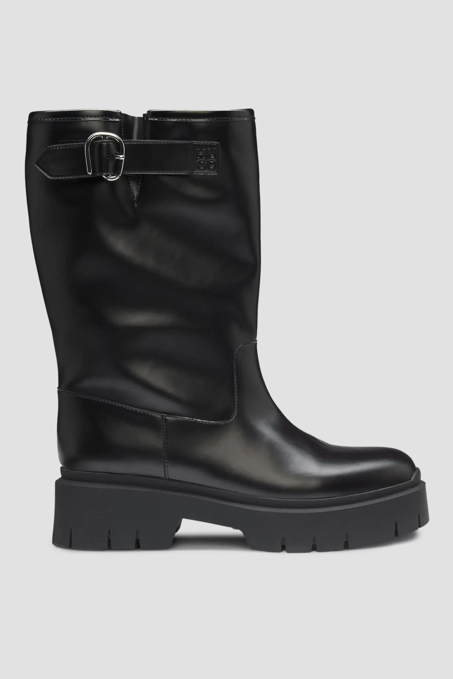 Женские черные сапоги HUGO 50552735;001