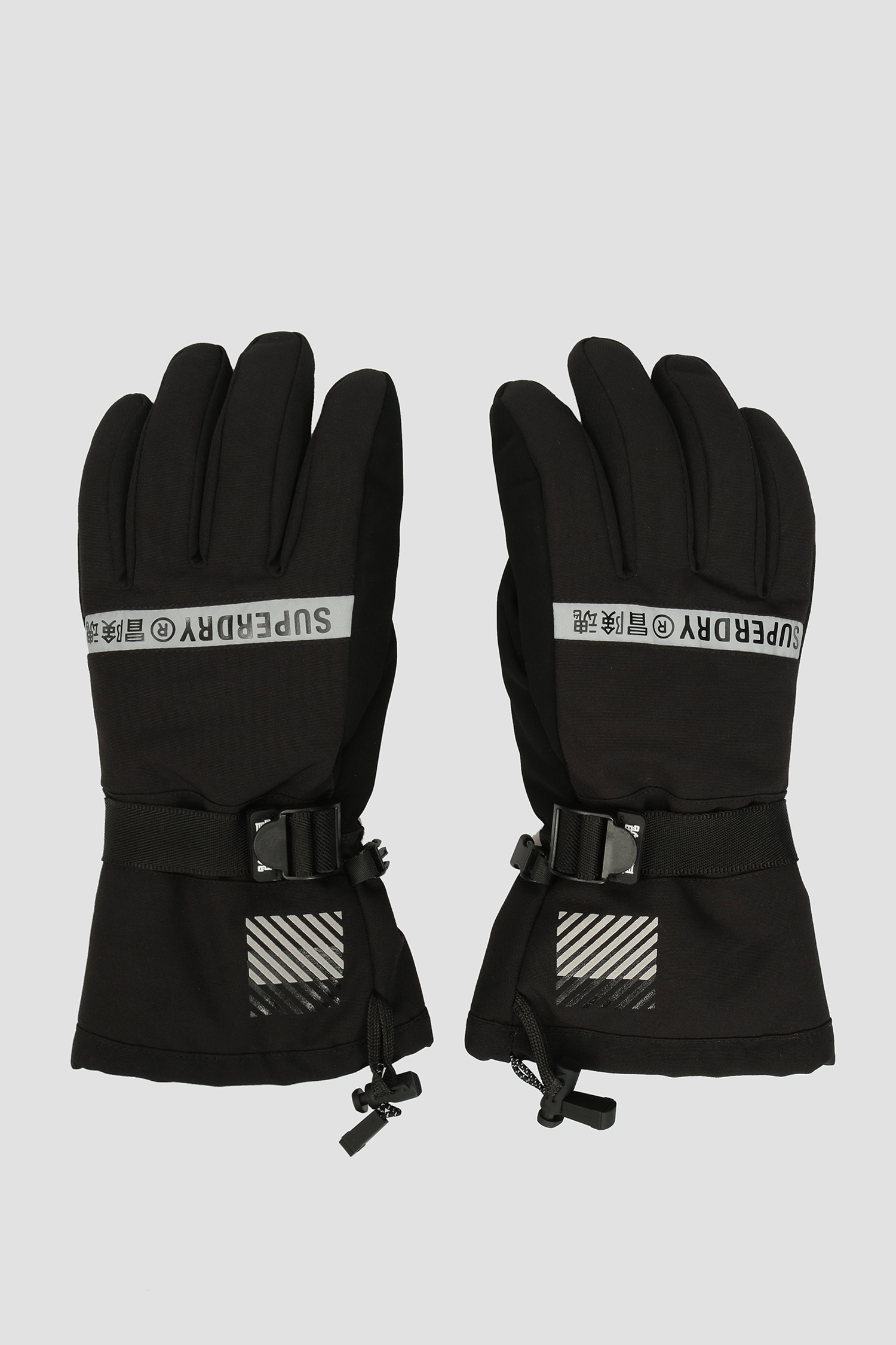 Чорні рукавички для хлопців SuperDry MS210010A;02A