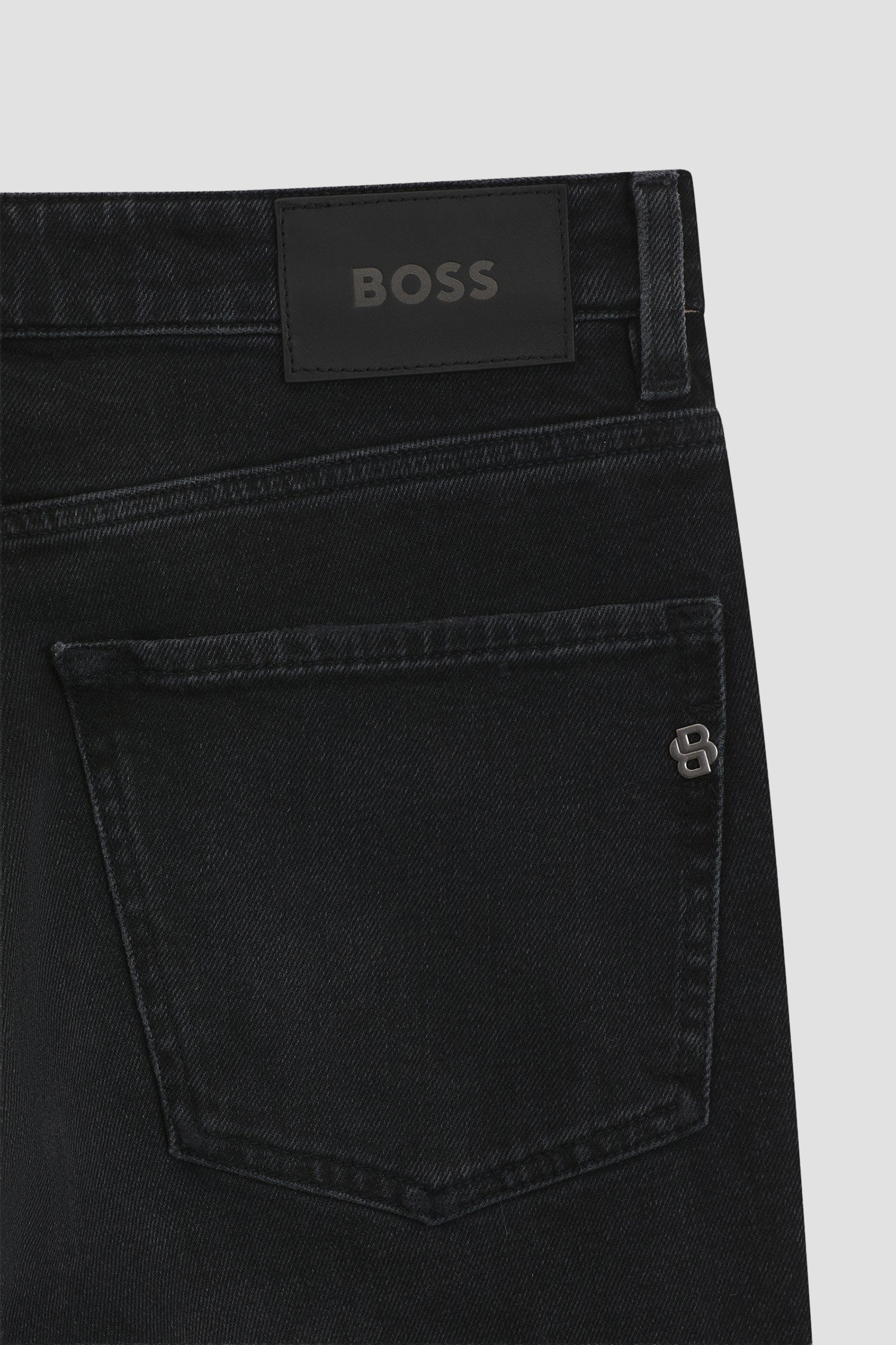 Мужские черные джинсы BOSS 50570923;012