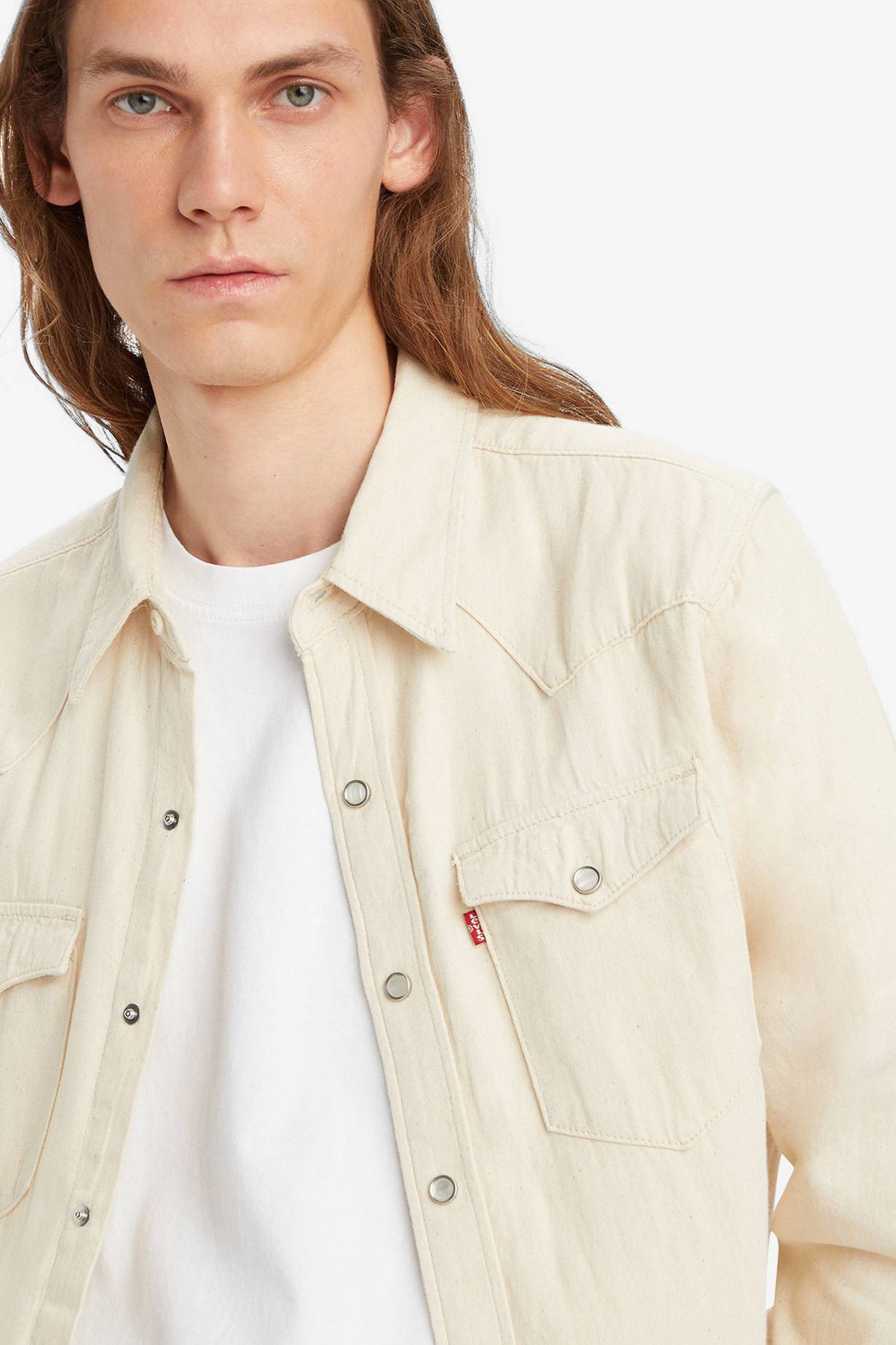 Мужская бежевая рубашка Levi’s® 85744;0068