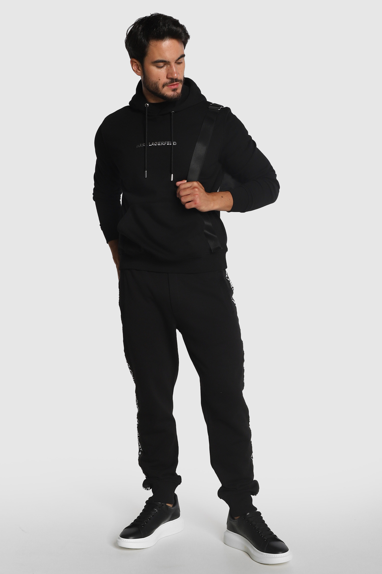 Мужское черное худи Karl Lagerfeld 524910.705424;990