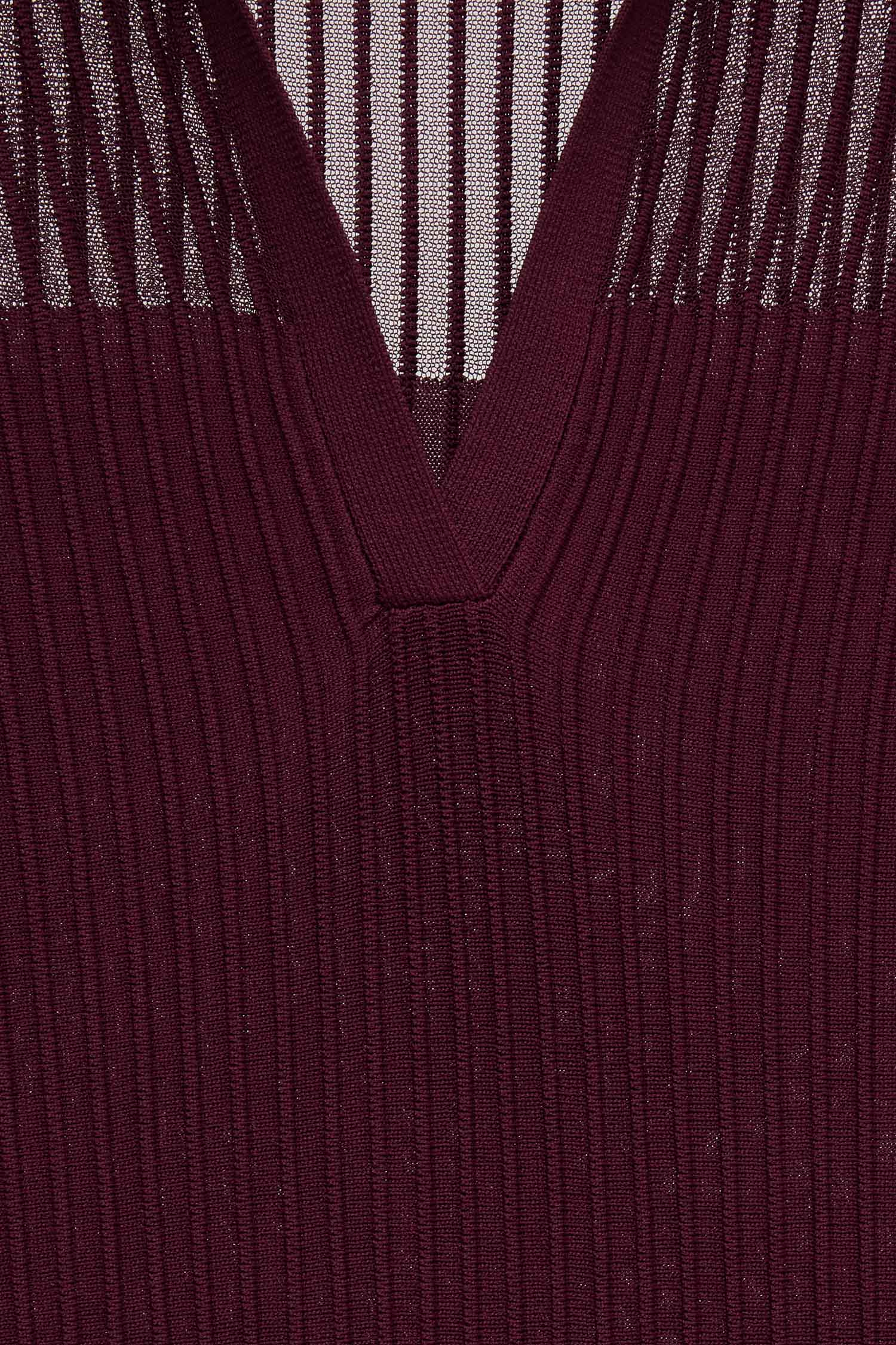 Жіноча бордова сукня HUGO 50556459;506