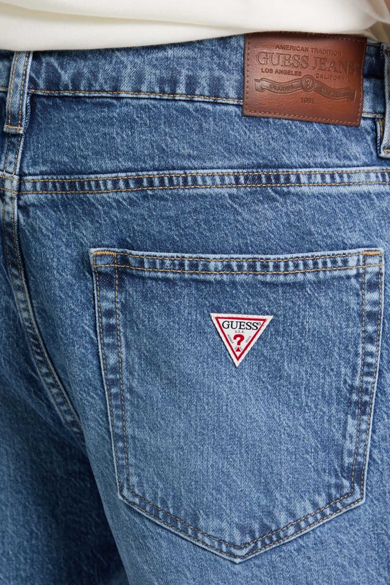 Чоловічі блакитні джинси Guess Jeans M5GA90.D5M53;GJMD