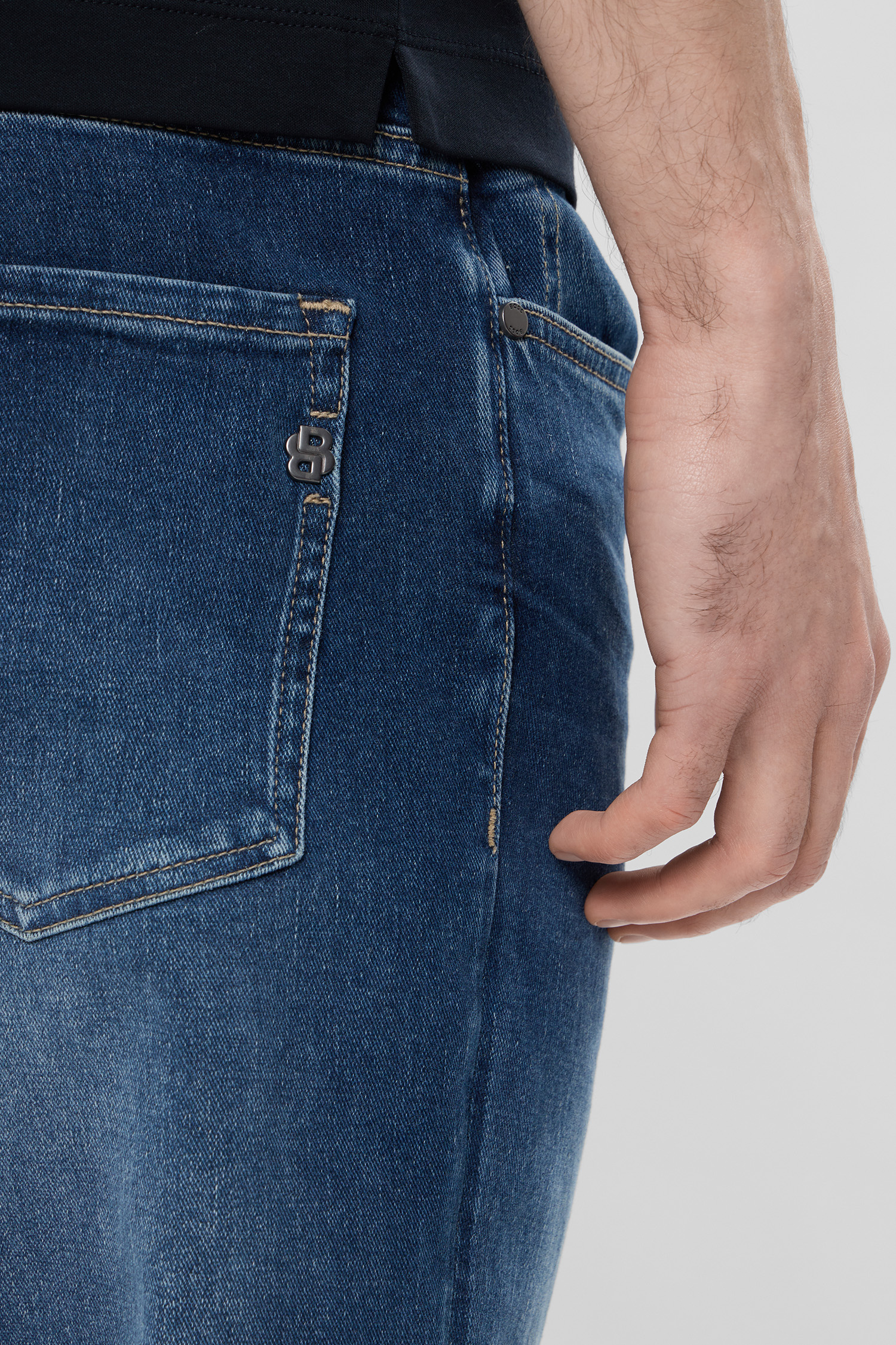 Чоловічі темно-сині джинси BOSS 50557515;419