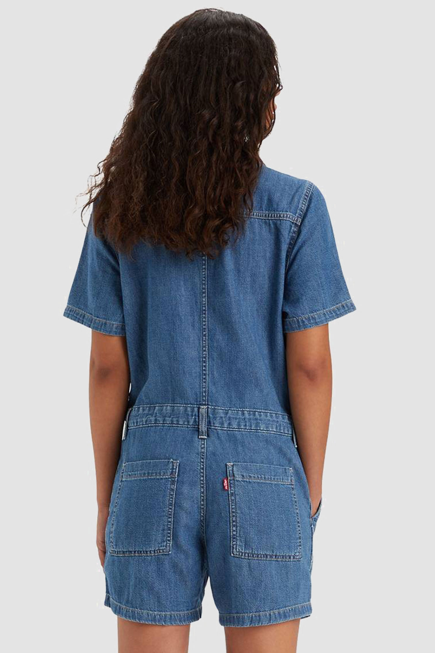 Женский синий джинсовый комбинезон Levi’s® A7449;0000