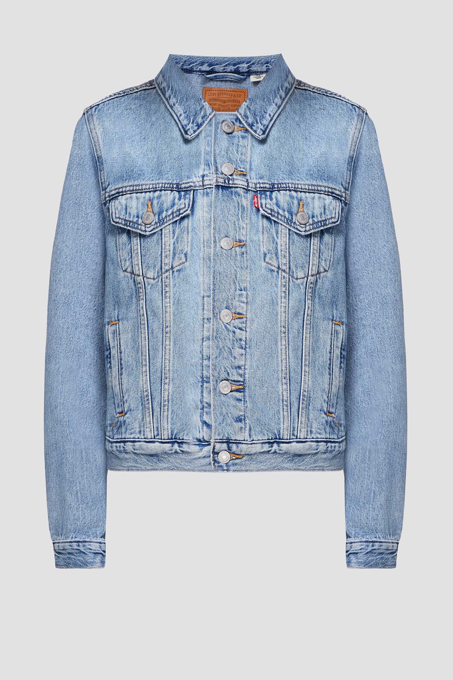 Жіноча блакитна джинсова куртка Levi’s® 29945;0100