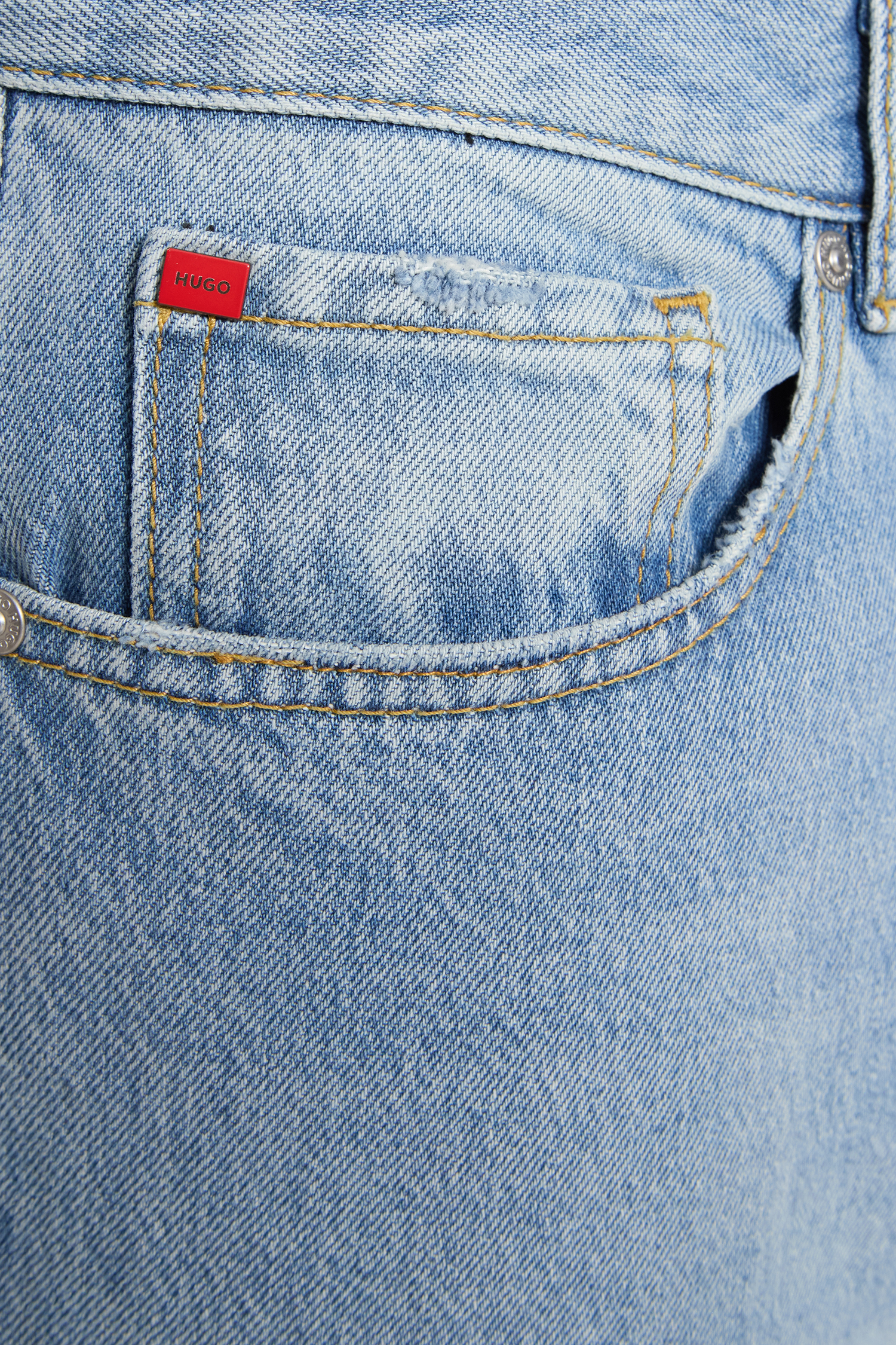 Мужские голубые джинсы HUGO 50537706;440