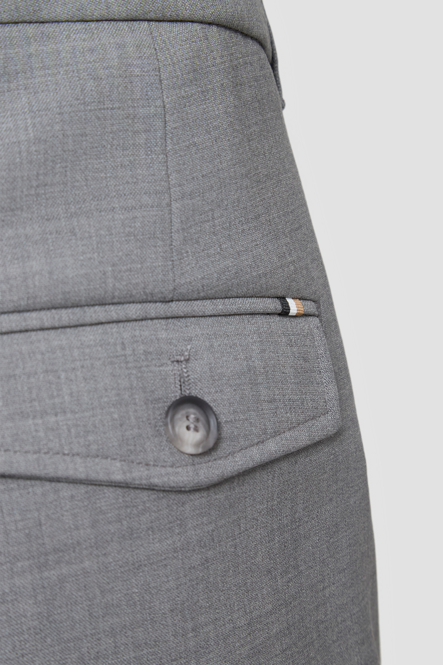 Мужские серые брюки BOSS 50545822;030