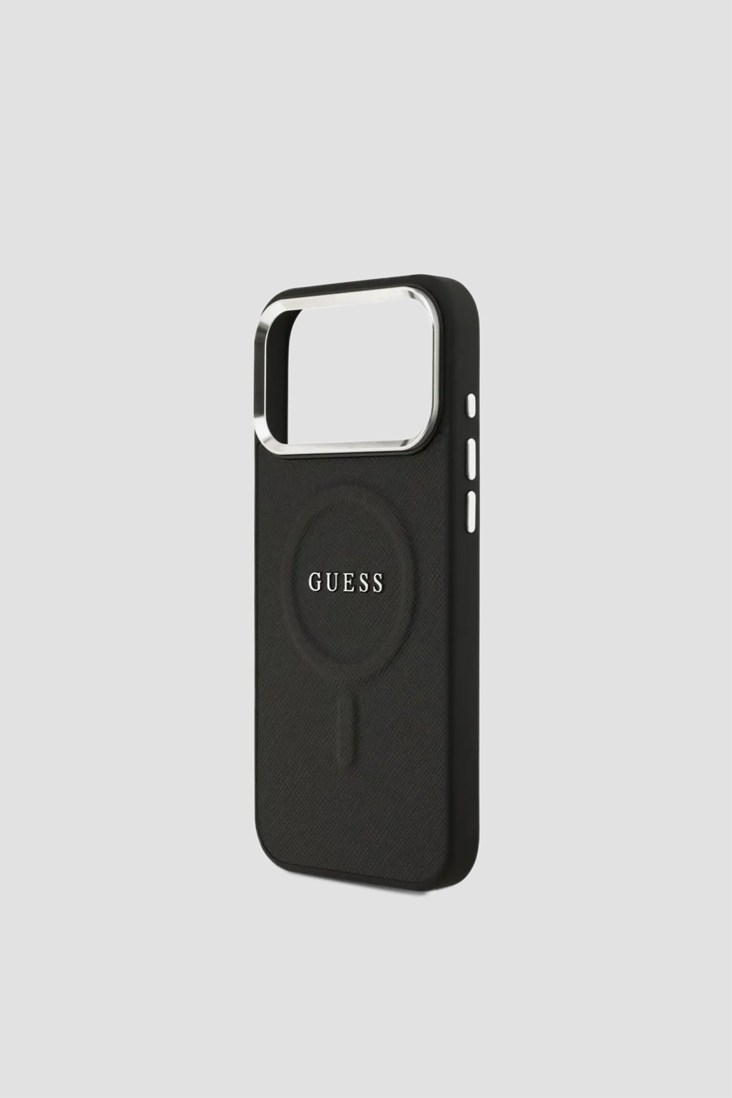 Чорний чохол для телефону iPhone 17 Pro Max Guess GUHMP.17XPSAREGSK;LOGO BLACK