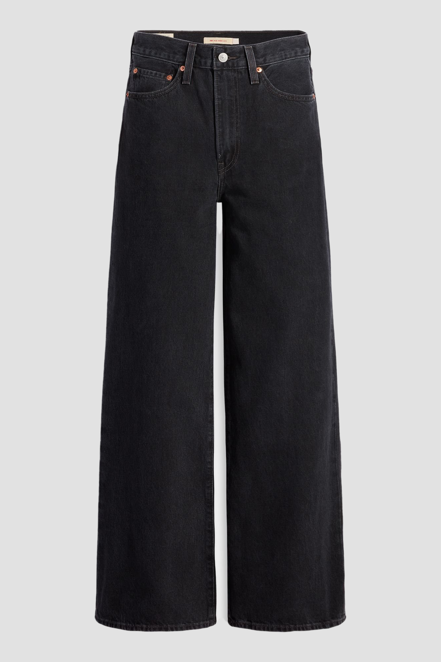 Женские черные джинсы Ribcage Wide Leg Levi’s® A6081;0001