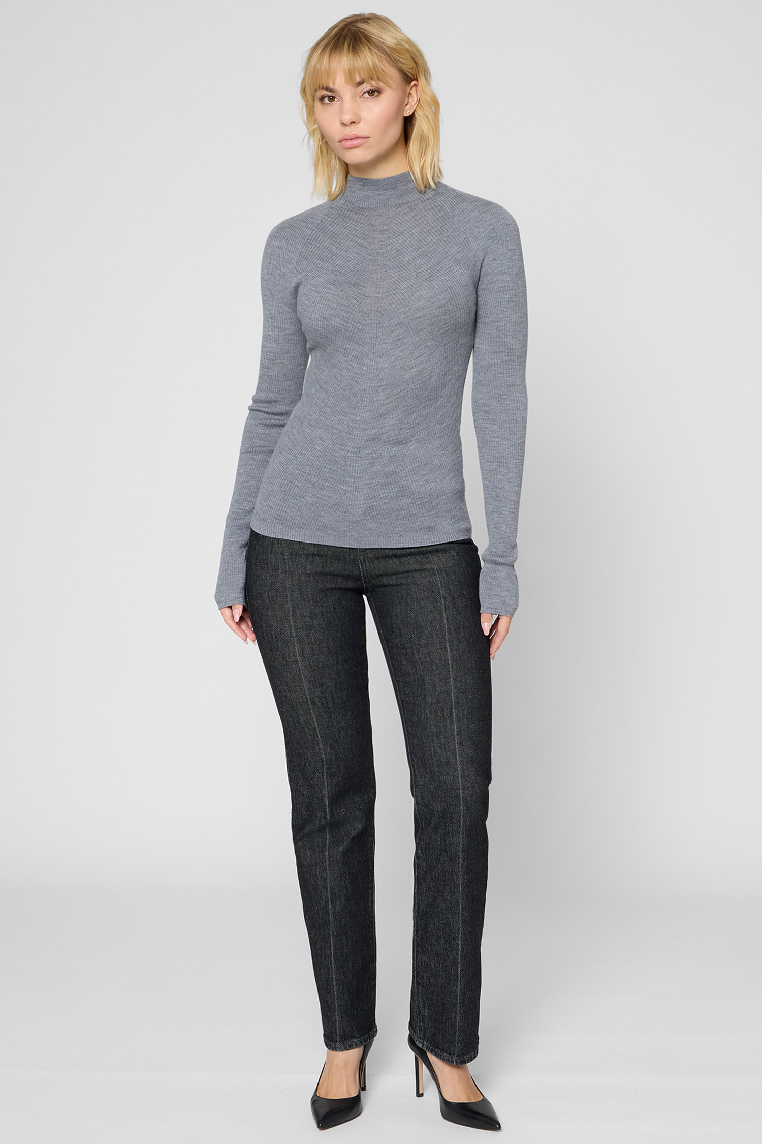 Женские черные джинсы BOSS 50553324;015