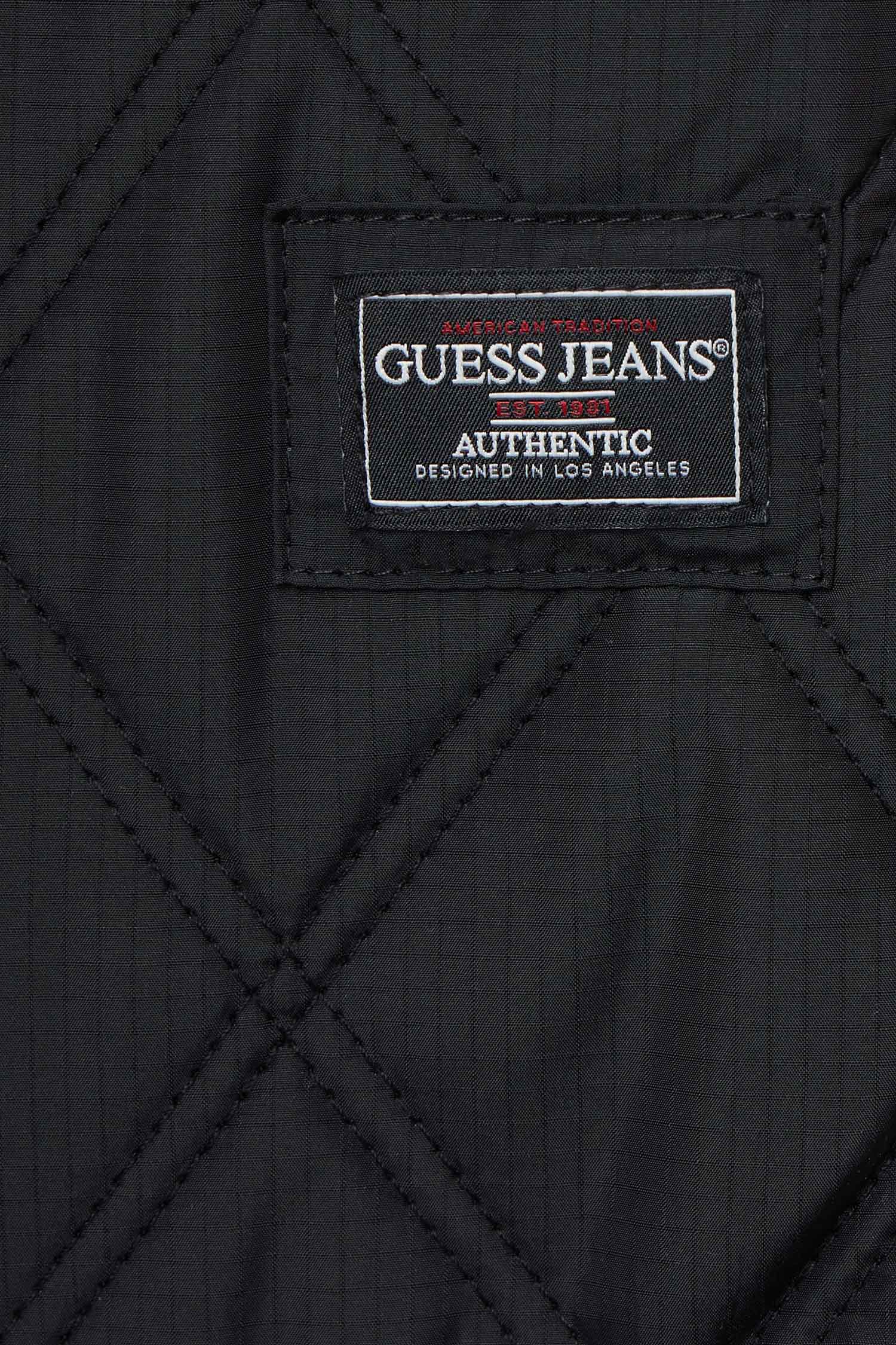 Женская черная куртка Guess Jeans W6YL08.W2693;JBLK