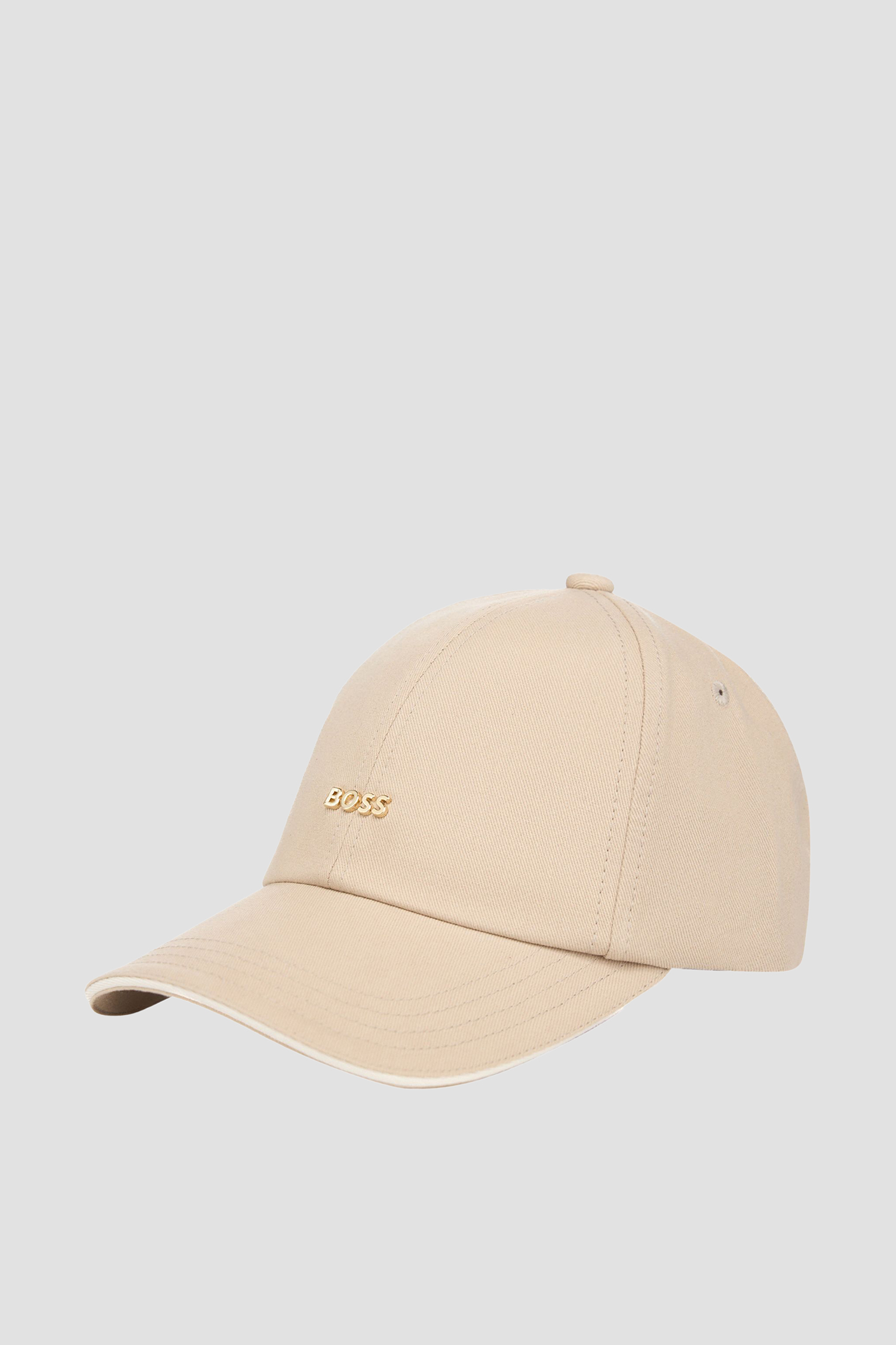 Жіноча бежева кепка BOSS 50533367;275