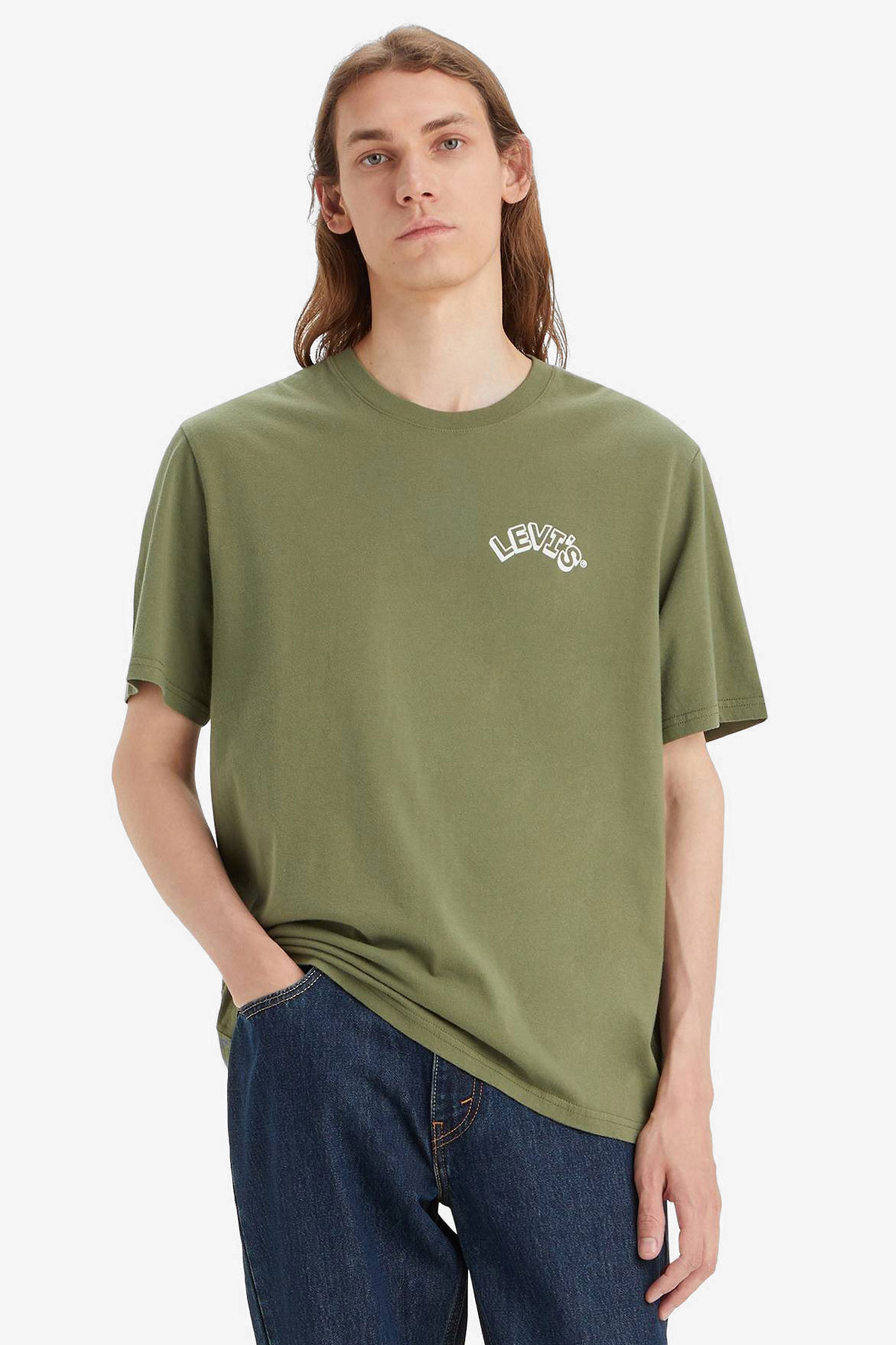 Мужская зеленая футболка Levi’s® 16143;1259