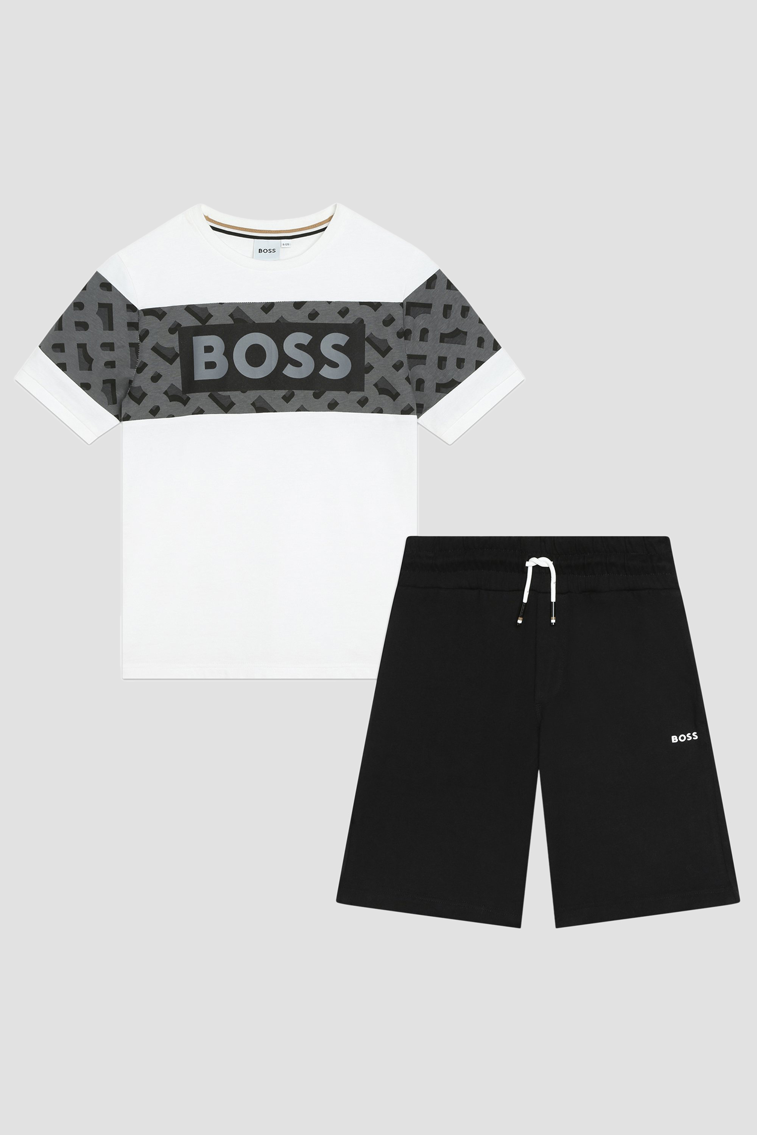 Детский комплект одежды (футболка, шорты) BOSS kids J50746;10P