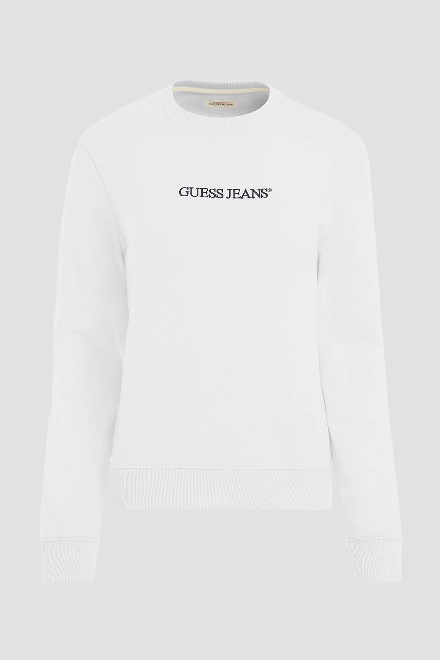 Женский белый свитшот Guess Jeans W4YQ10.KC811;G011