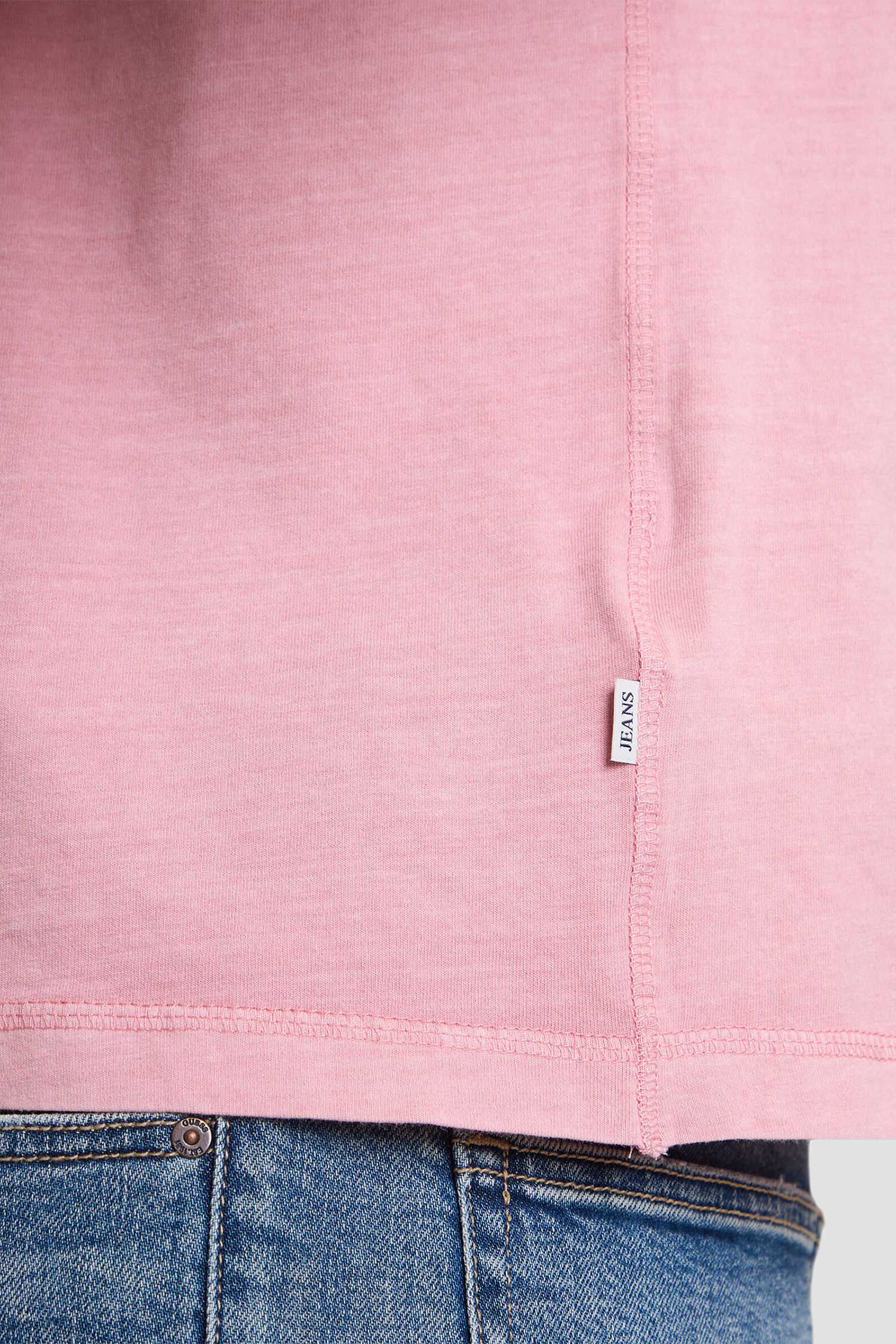 Мужская розовая футболка Guess Jeans M6GIB6.K8FQ4;F4T7