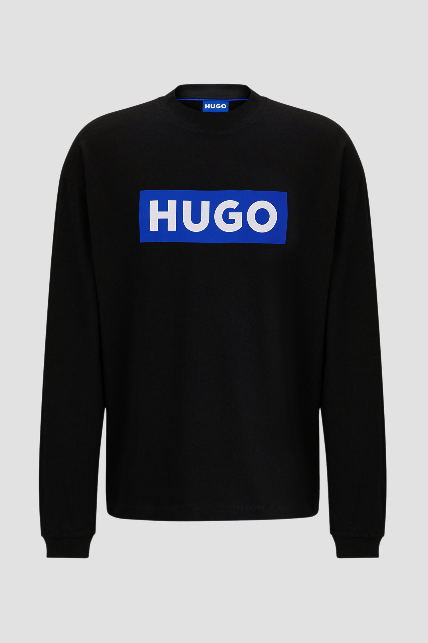 Чоловічий чорний світшот HUGO BLUE 50522375;001