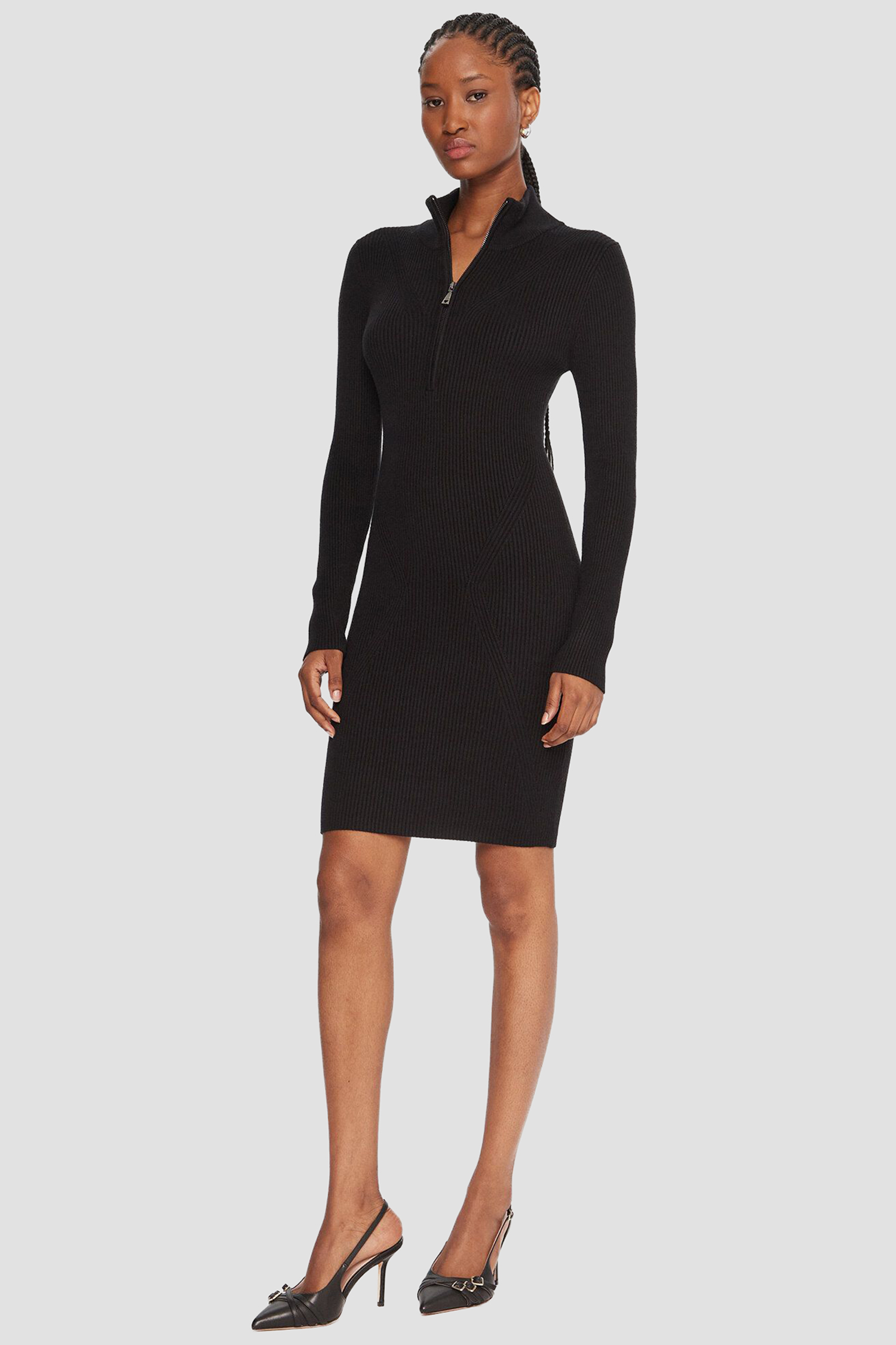 Жіноча чорна сукня Guess W5BK45.Z0572;JBLK