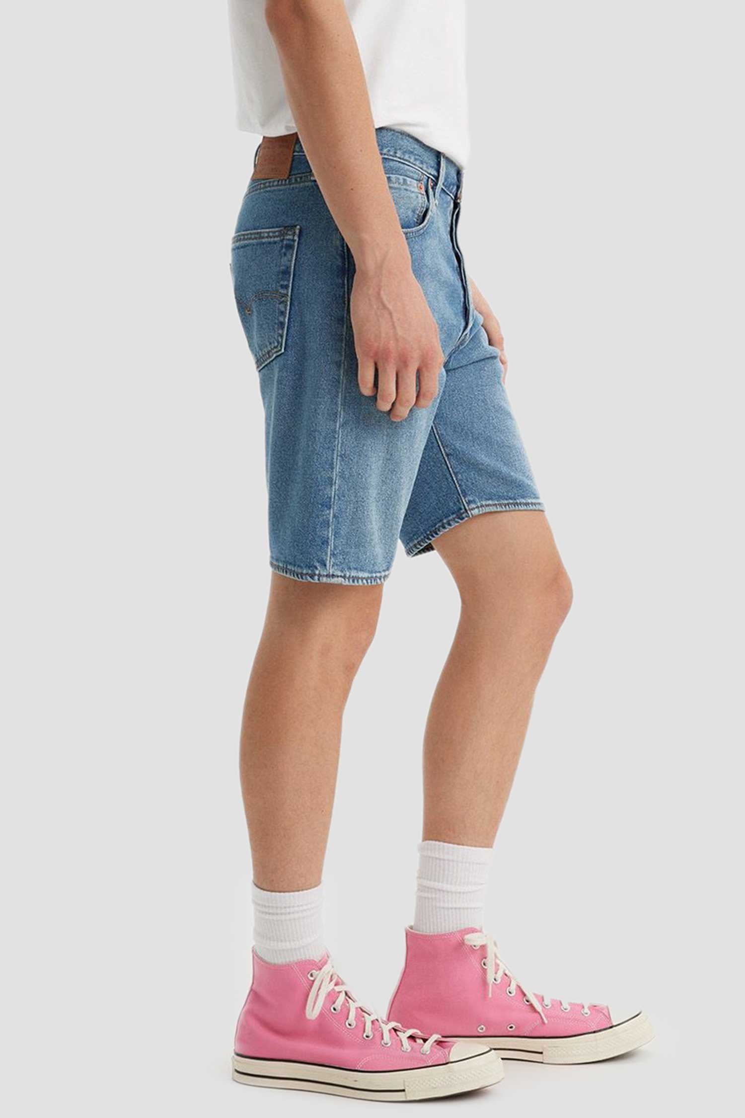 Мужские синие джинсовые шорты 501® Levi’s® 36512;0235