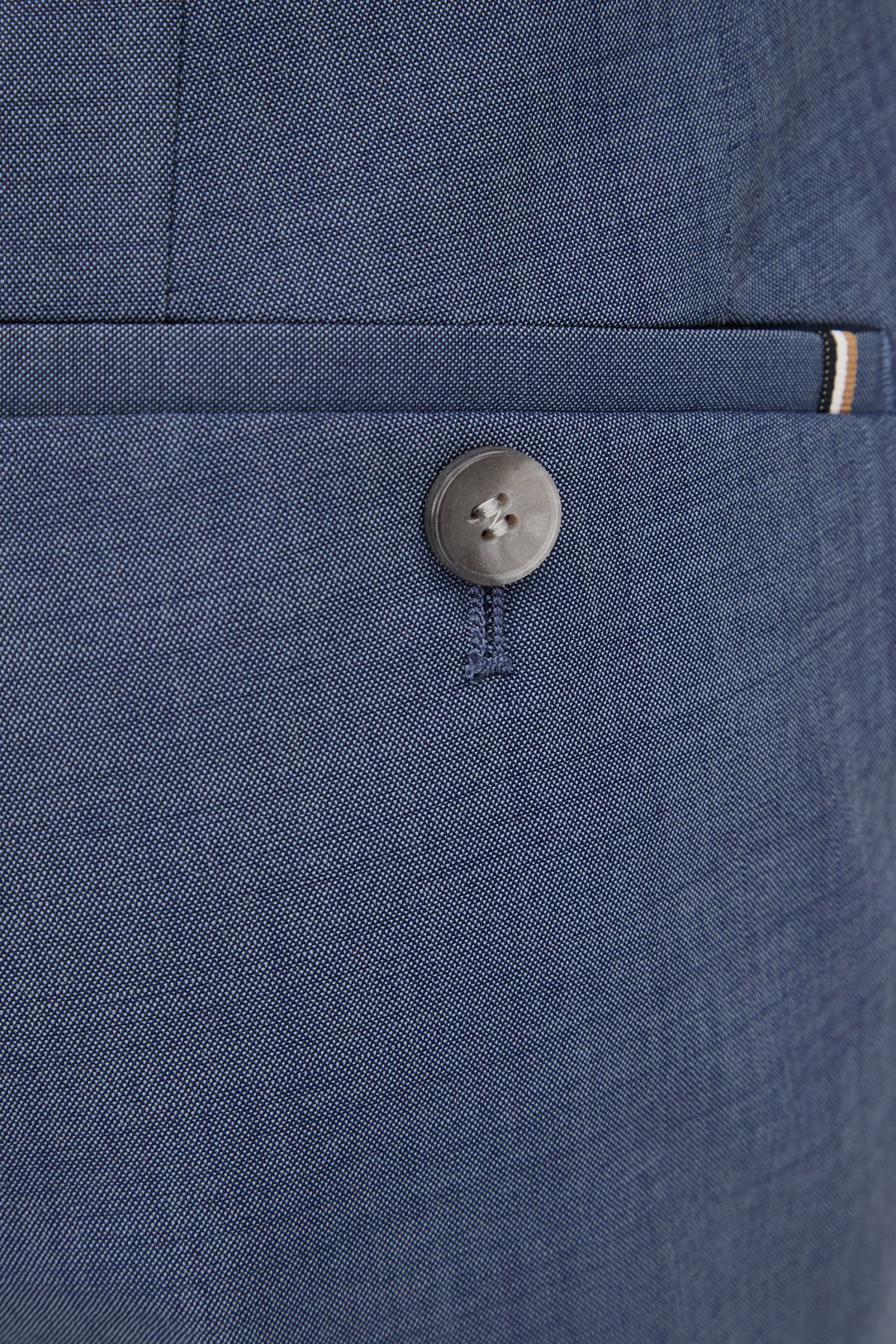 Чоловічі сині вовняні брюки BOSS 50535041;475