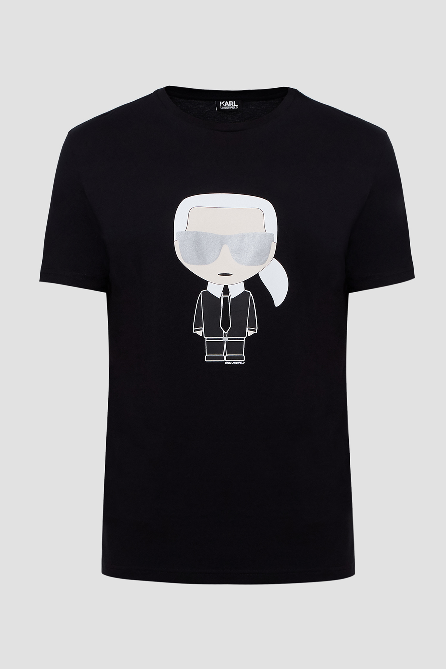 Мужская черная футболка Karl Lagerfeld 502251.755061;990