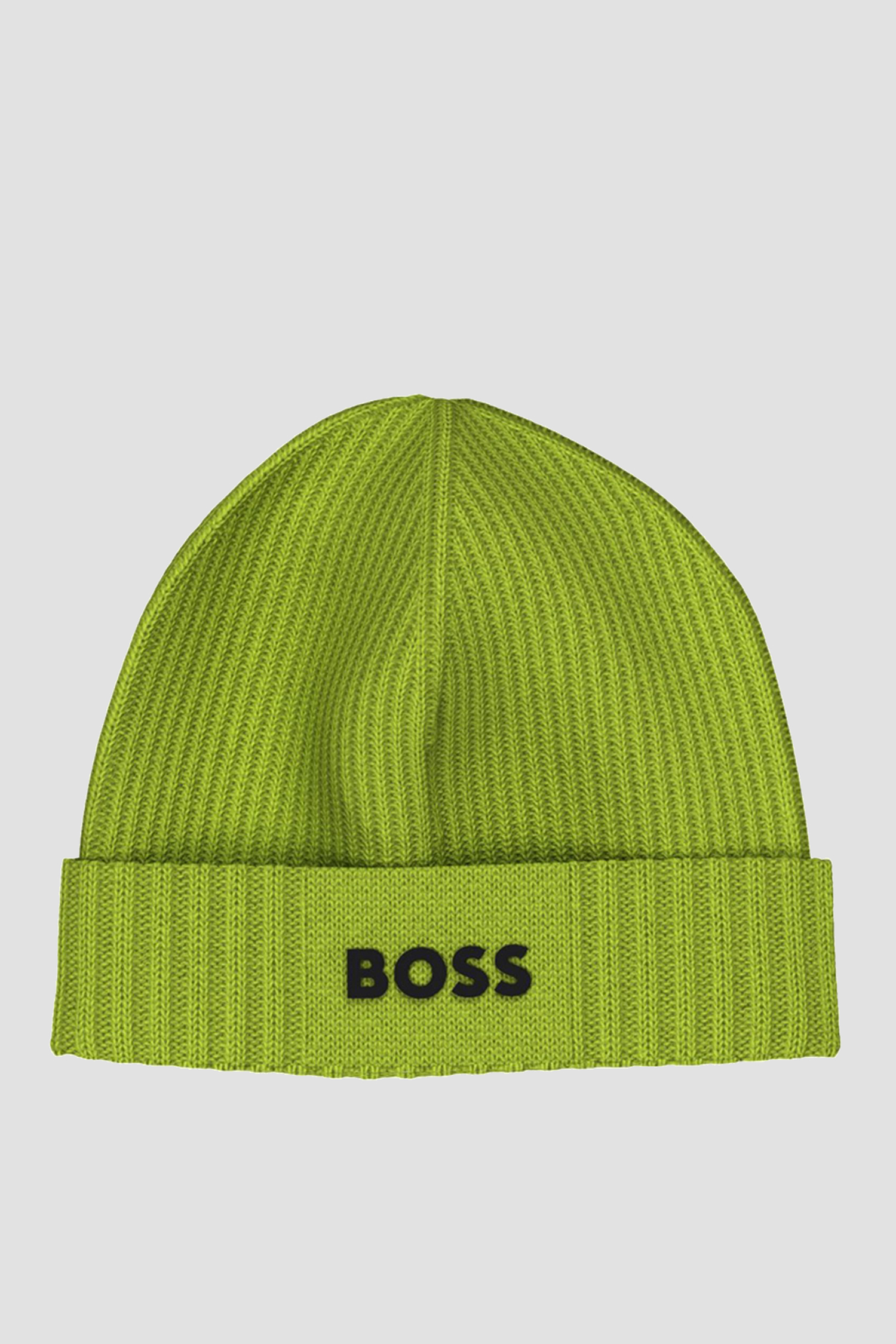 Мужская зеленая шапка BOSS 50499423;327