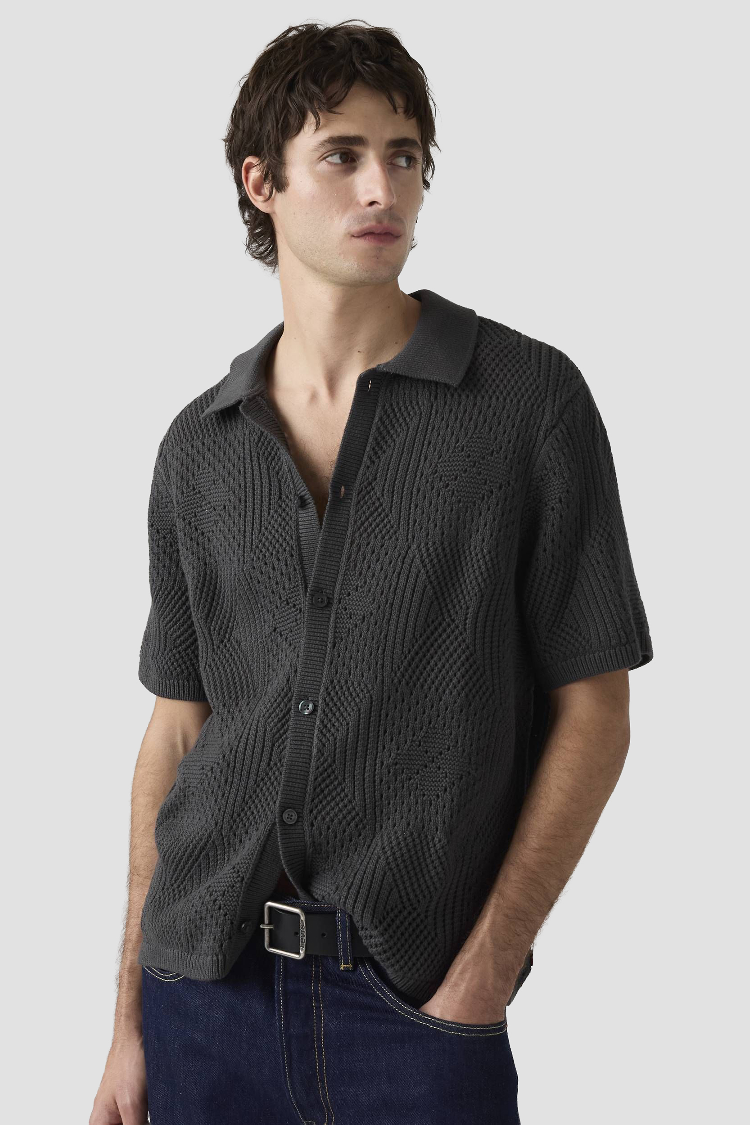 Чоловіча чорна сорочка Levi’s® 0013G;0004