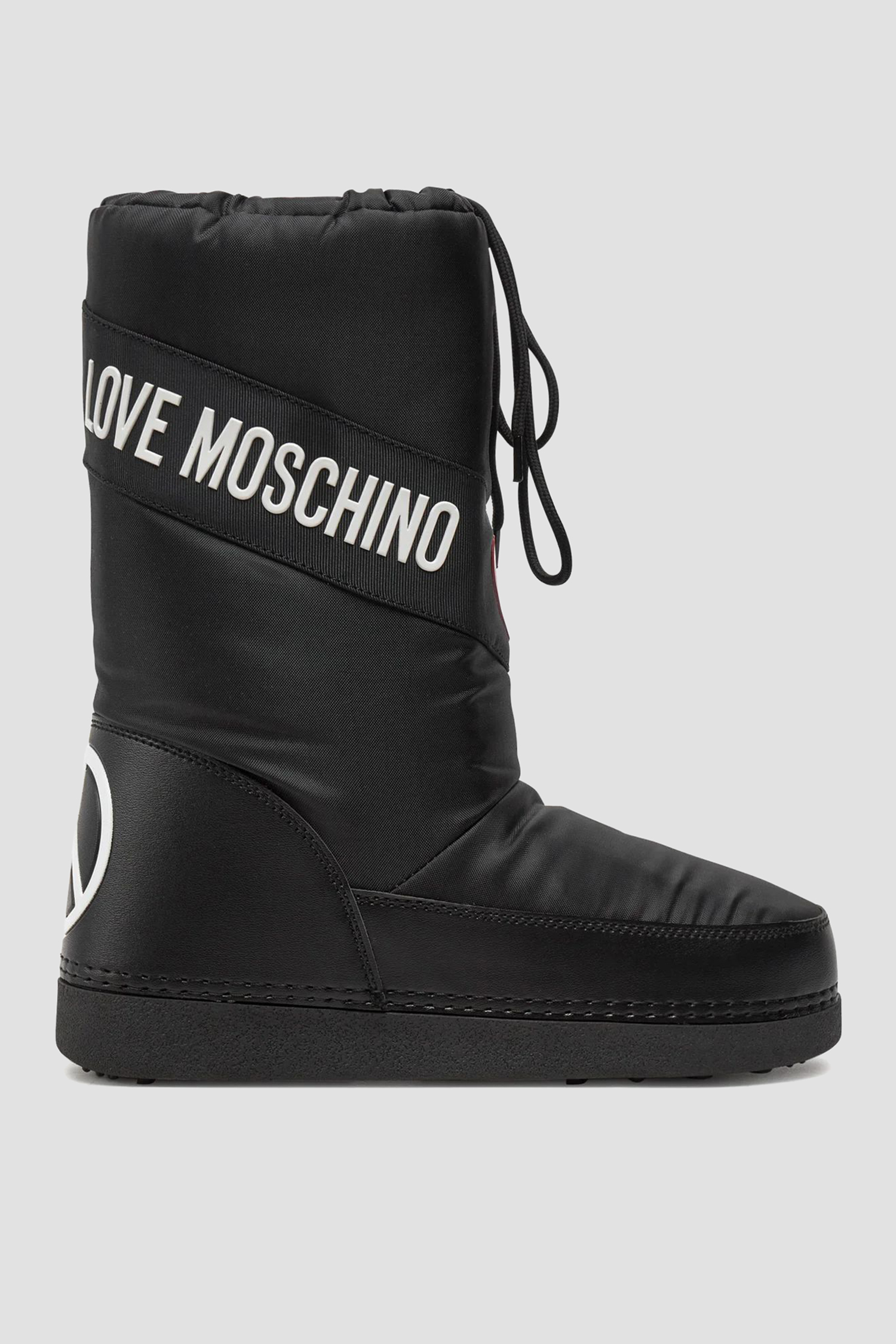 Женские черные дутики Moschino JA24032G1N.ISA;000