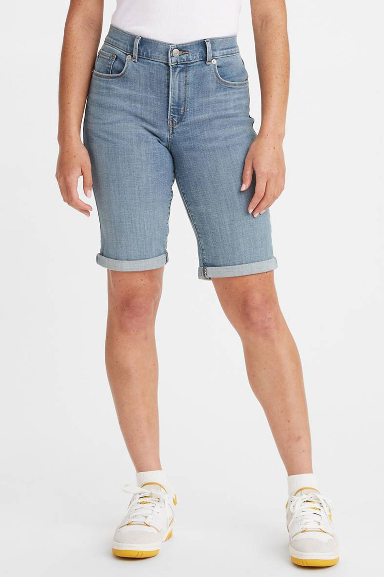 Женские синие джинсовые шорты Classic Bermuda Levi’s® 29969;0065