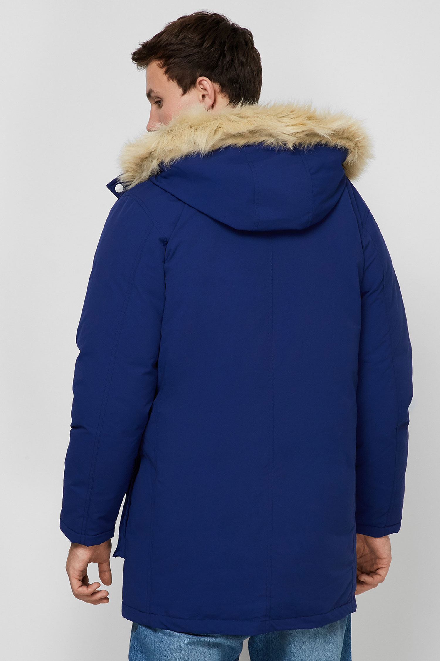 Мужская синяя пуховая парка Levi’s® 27522;0001