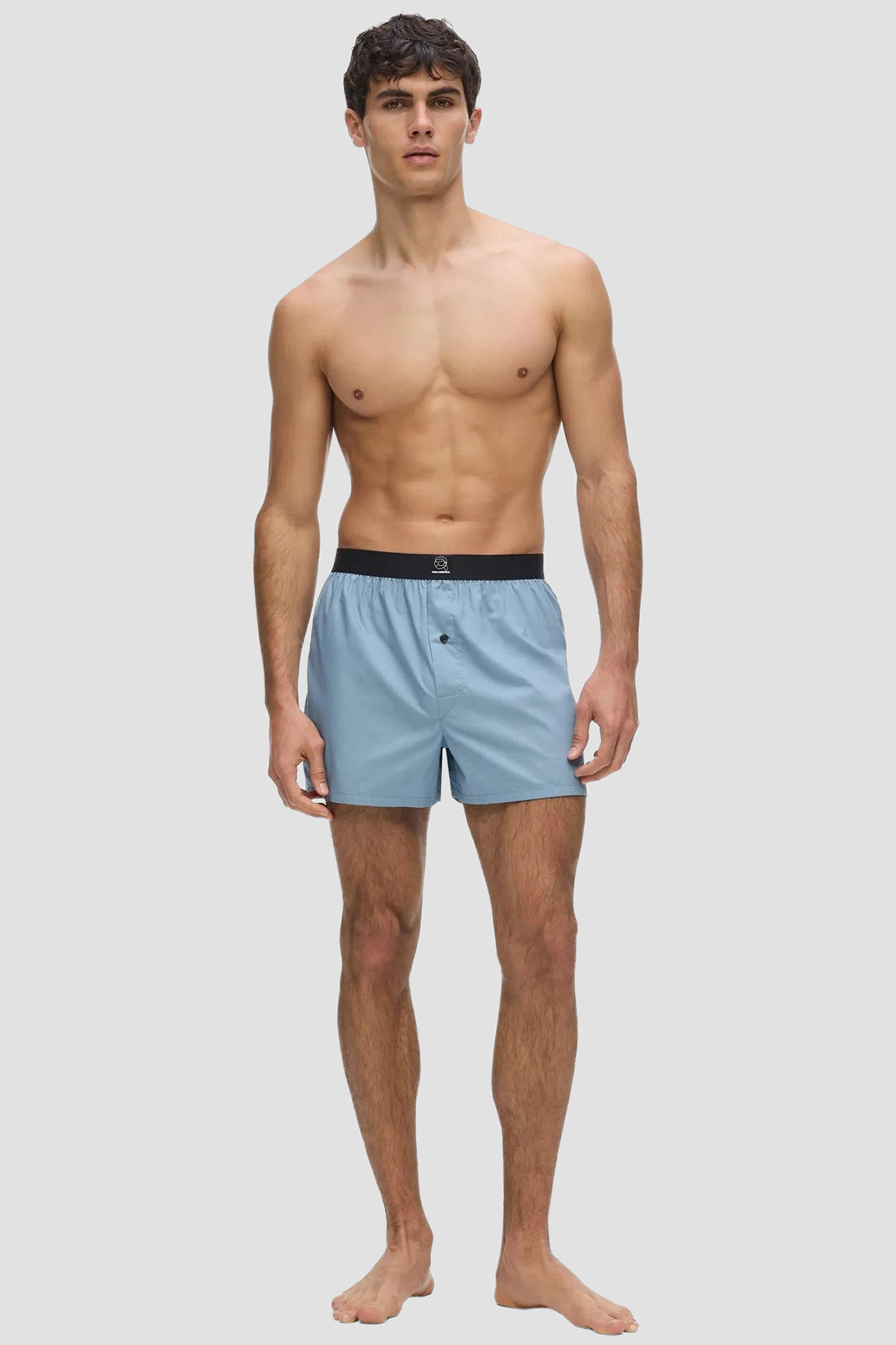 Чоловічі сині труси (3 шт) Karl Lagerfeld B3M47007;B55