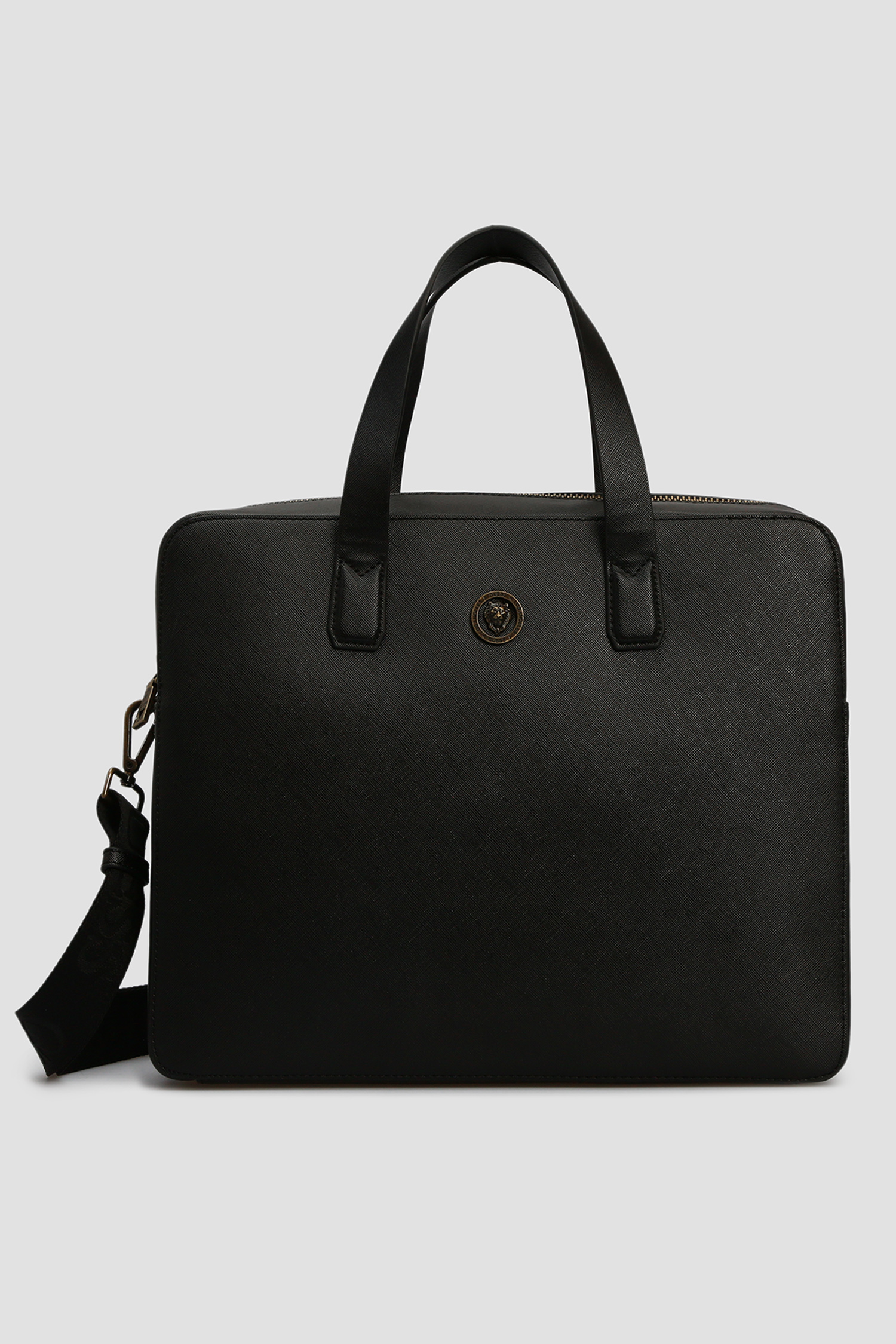 Мужская черная сумка для ноутбука Guess HMKING.P0314;BLA